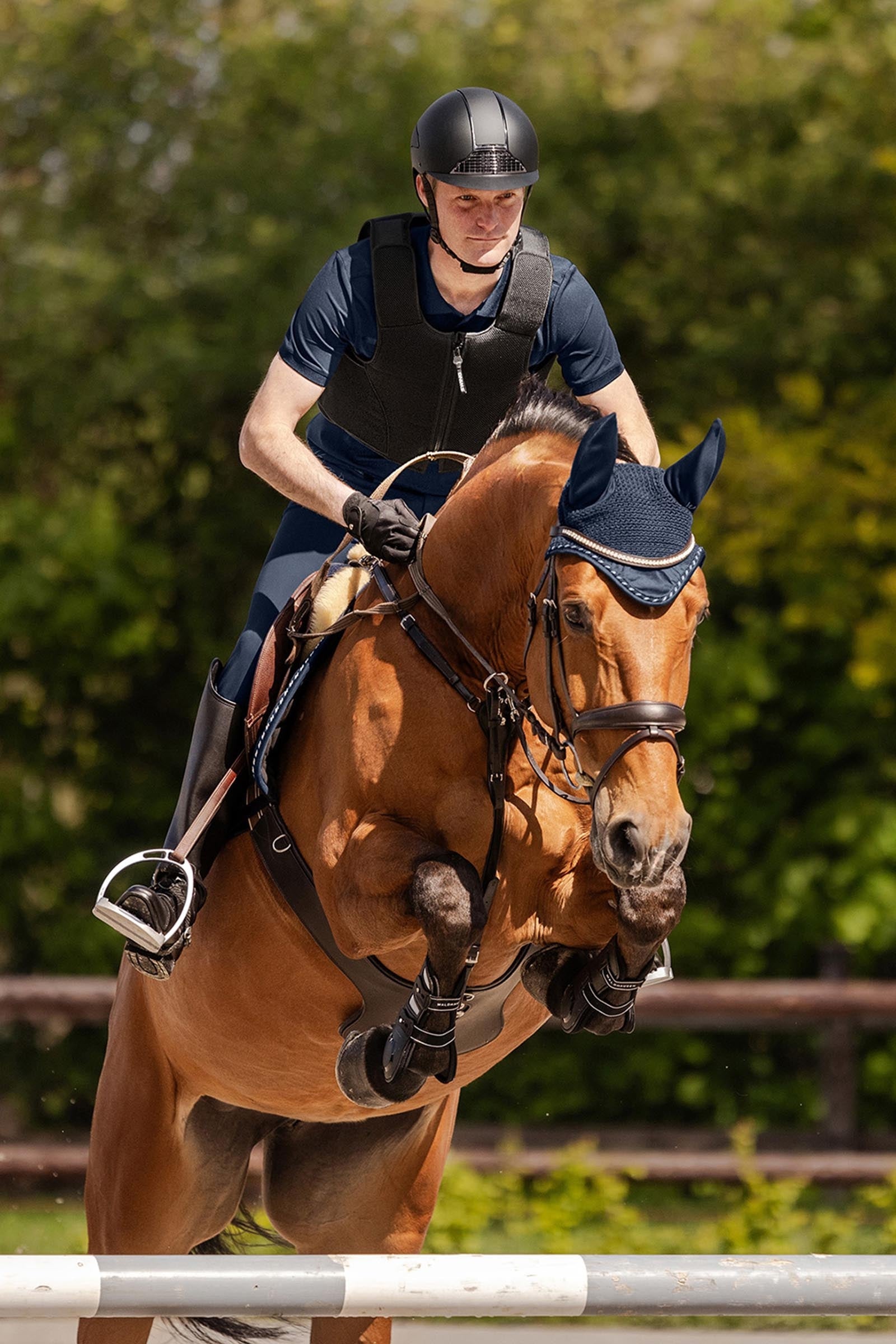 SWING H24 Chrome Riding Helmet Safety Equipment