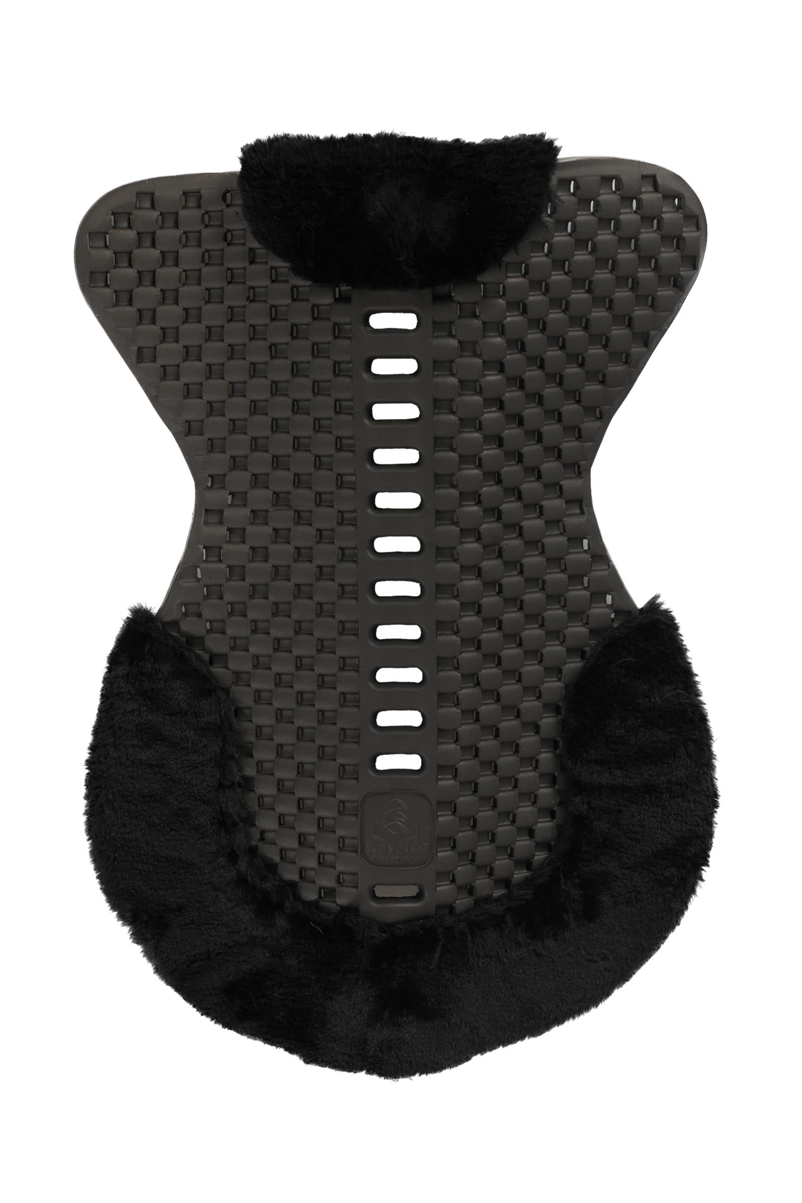 Acavallo Pad Piuma Respira Faux Sheepskin Cut-Out EVA Flat Saddle Pads