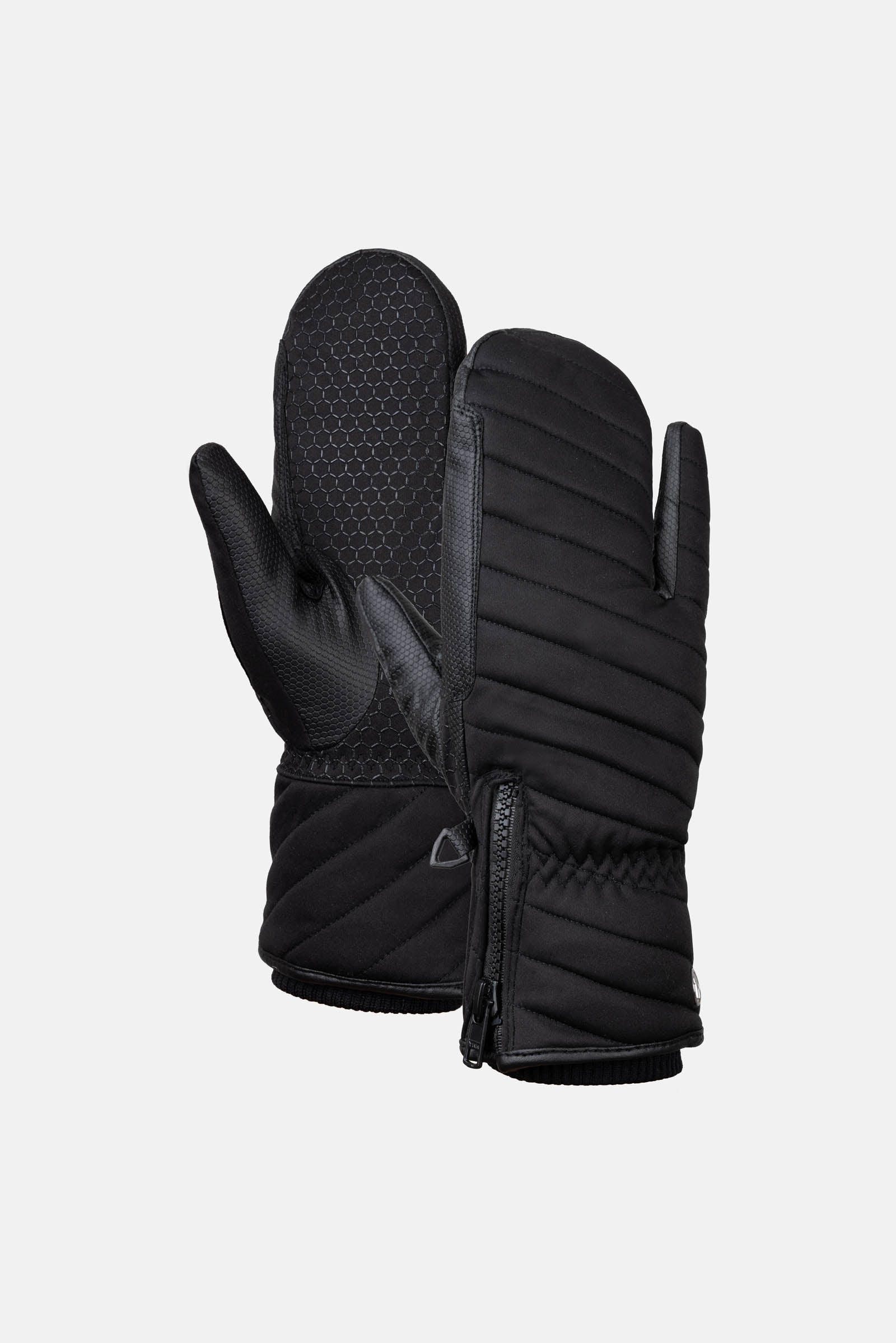 Horze Wool-insulated Padded 3-finger Winter Gloves Riding Gloves