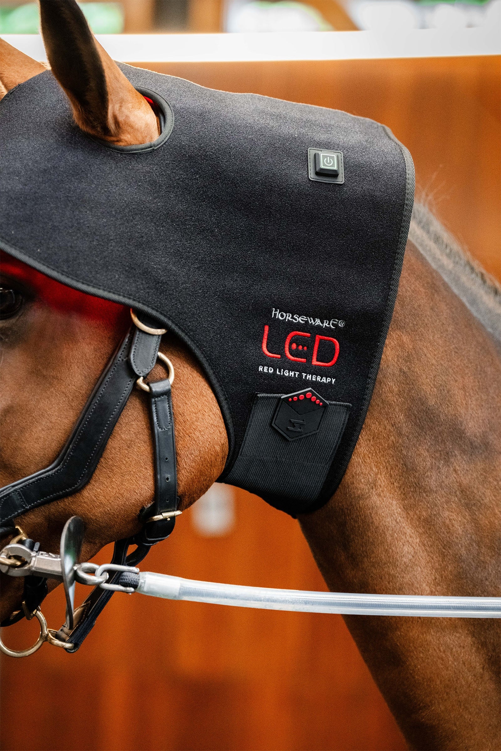 Horseware LED Red Light Therapy Poll Cap Horse Rugs