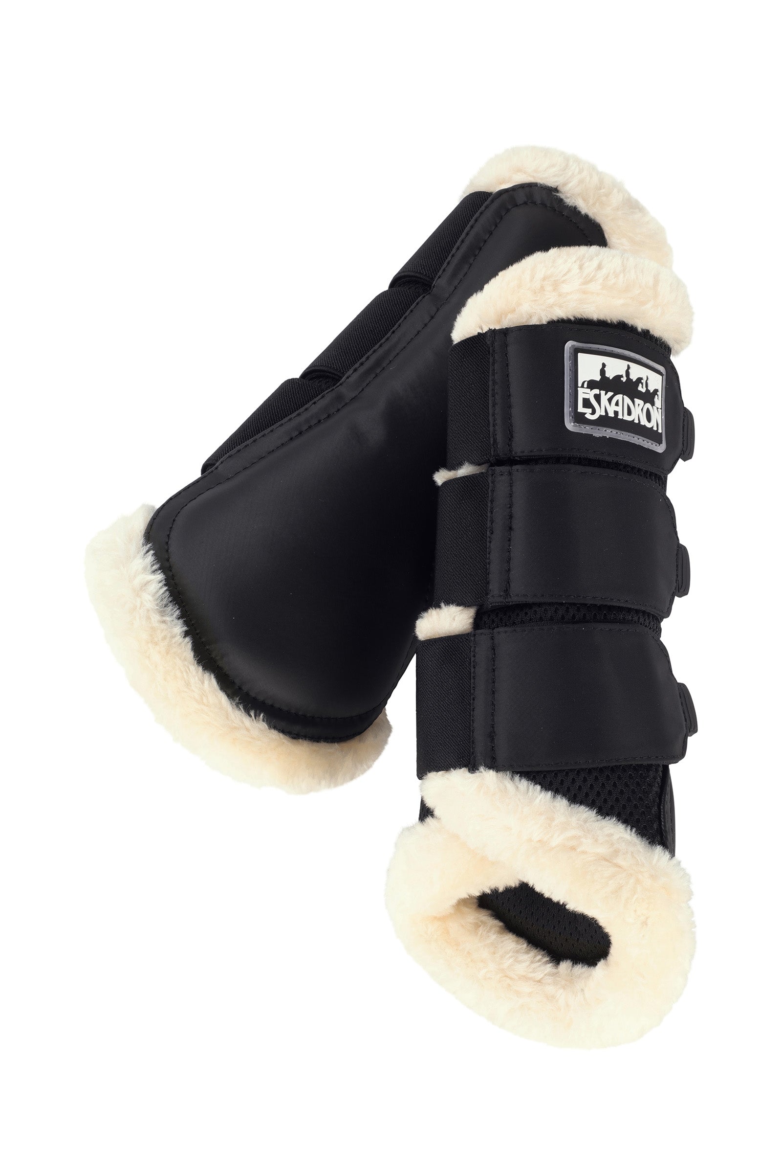 Eskadron Faux Fur Tendon Boots Leg Protection & Hoof Protection for Horses