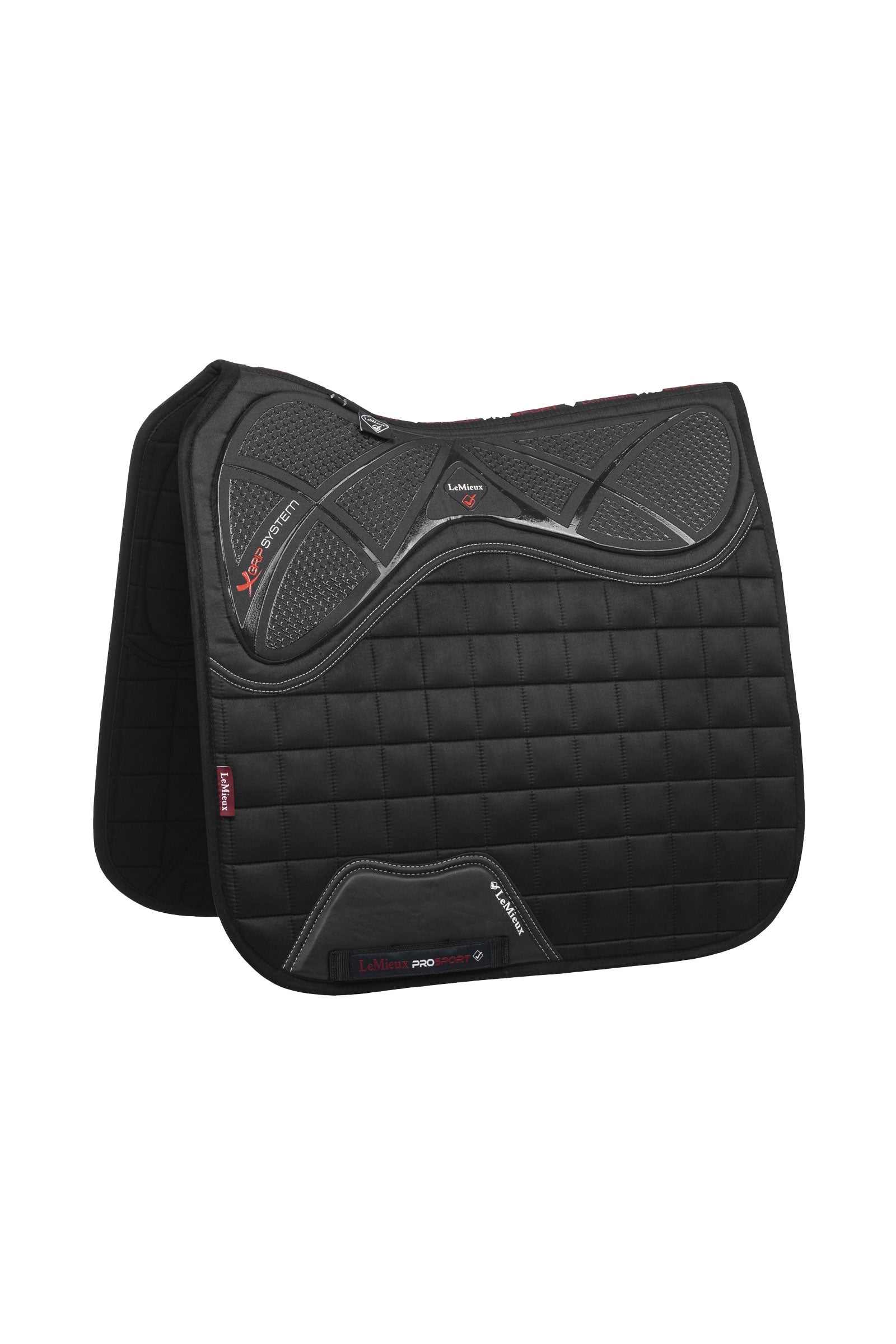 LeMieux X-Grip Silicone Square Koulusatulahuopa Satulahuovat