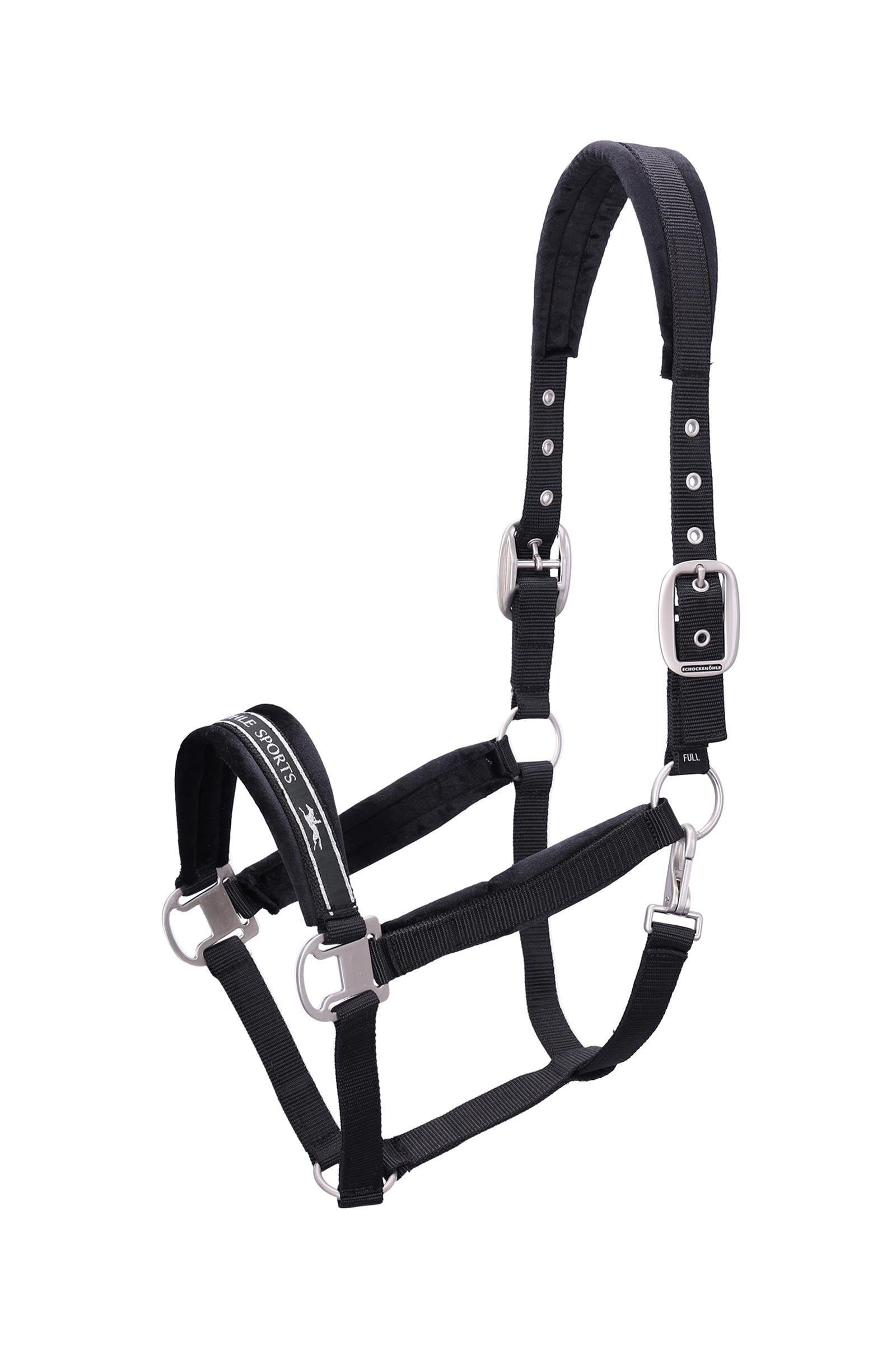 Schockemöhle Sports Halter SP Soft Velvet Style II Riimut & riimunnarut