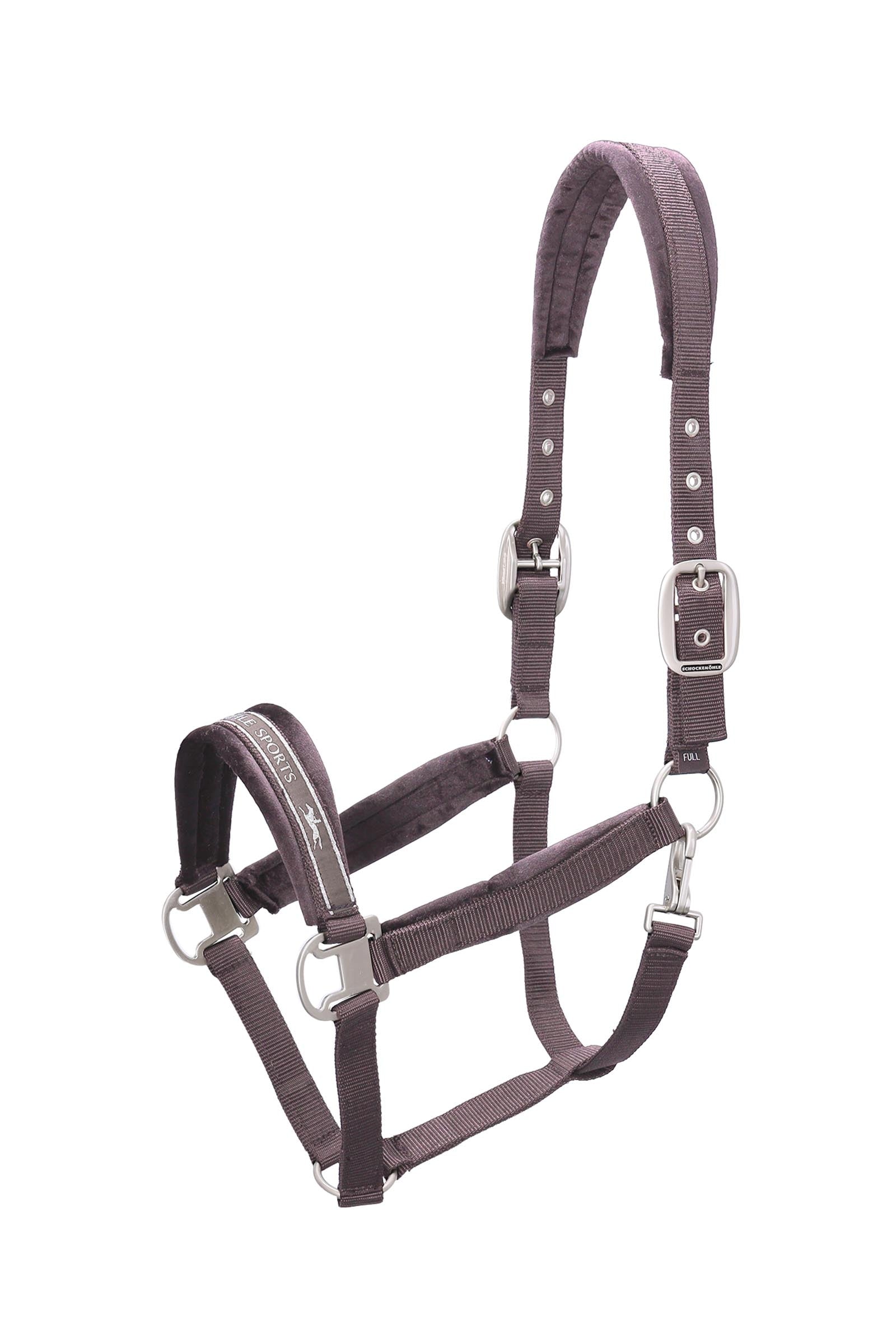 Schockemöhle Sports Halter SP Soft Velvet Style II Riimut & riimunnarut