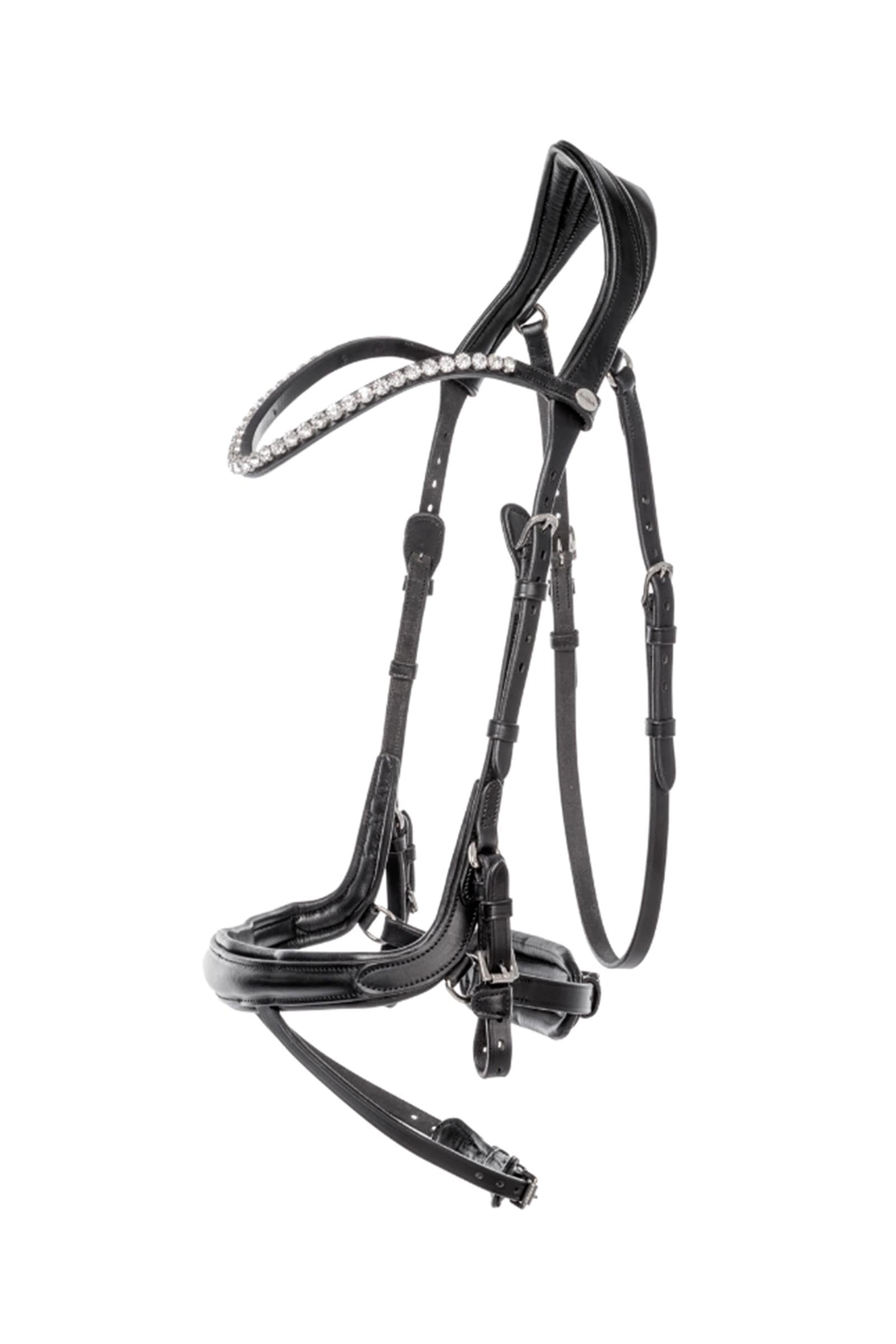 Kavalkade Calla English Combined Bridle With Rhinestone Browband Bridles & Reins