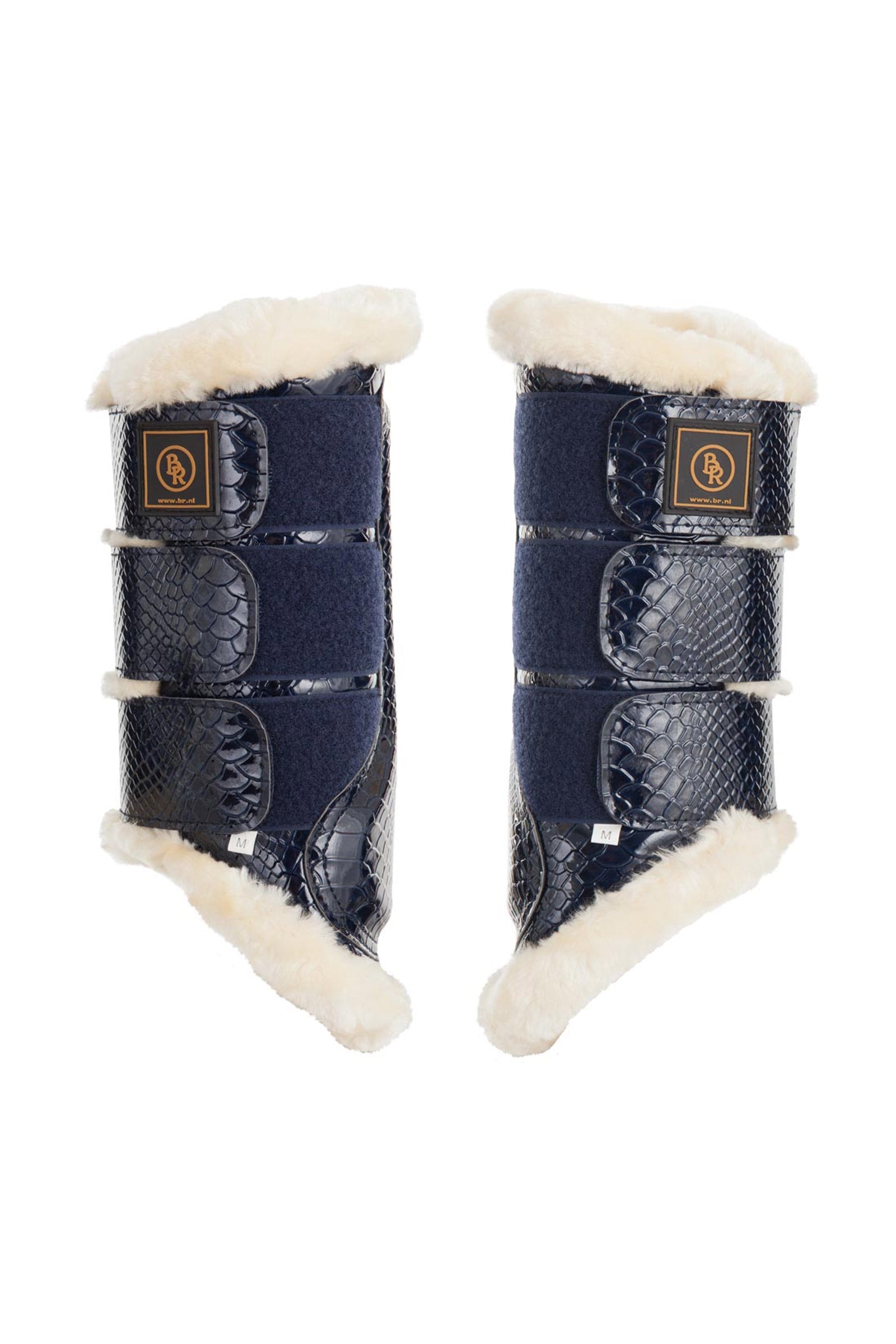 BR Majestic suojat keinolakkinahasta Leg Protection & Hoof Protection for Horses
