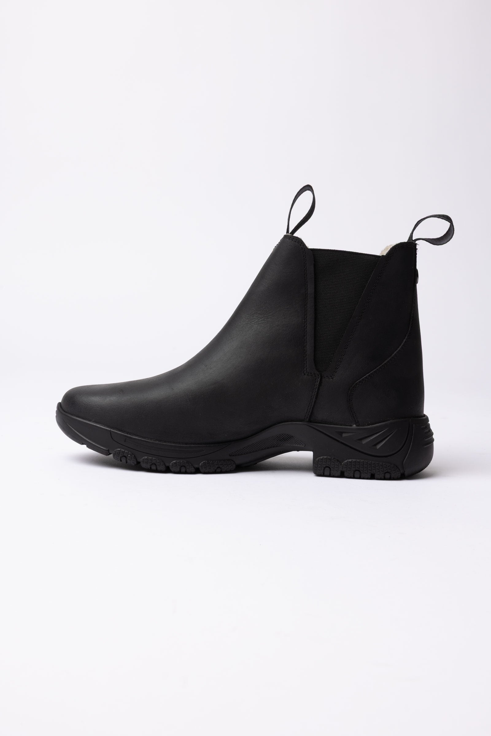 Horze Cornwall Leather Wool-Lined Jodhpur Boots Riding Boots & Riding Shoes