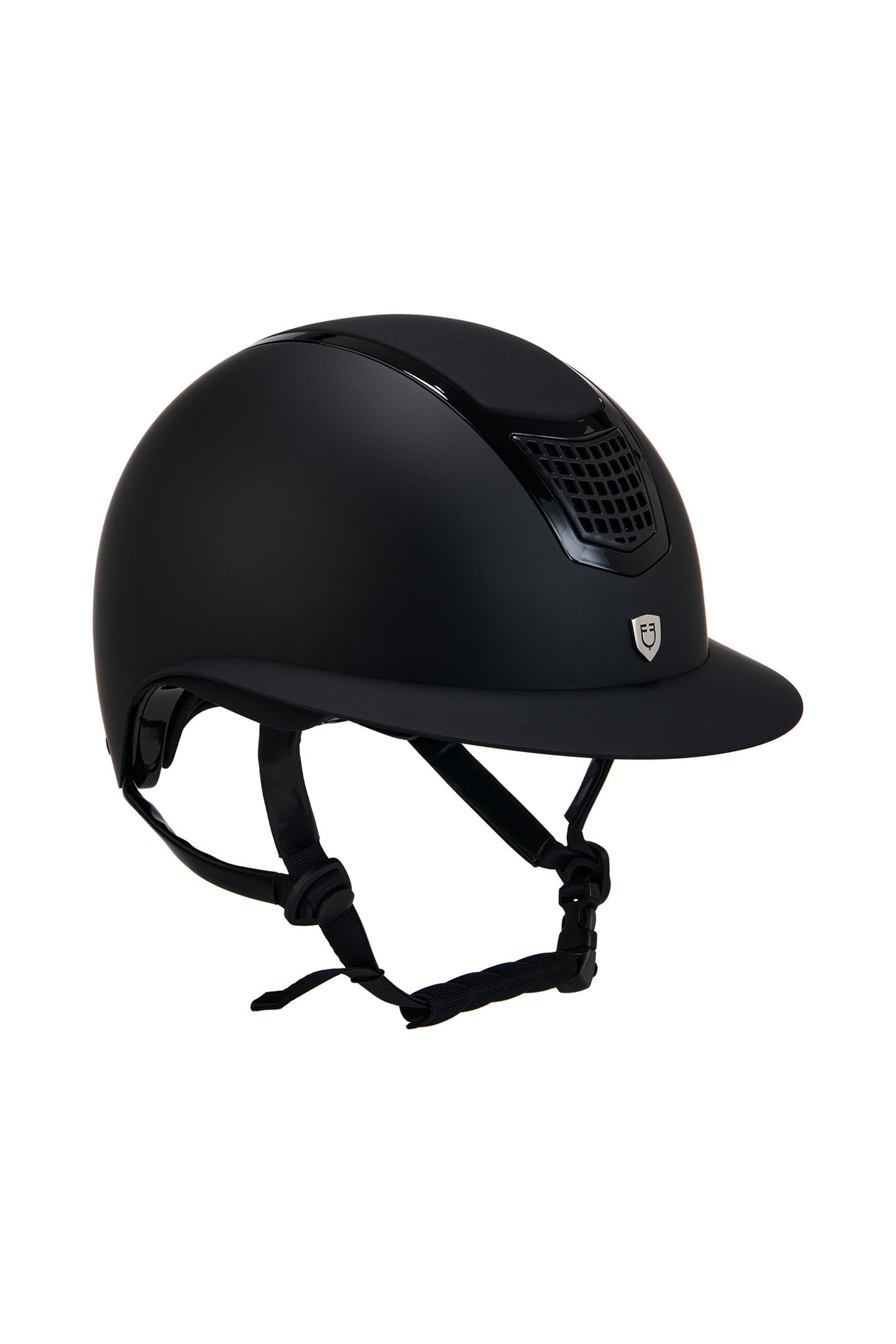 Equestro Ultra-light Helmet in Resistant Matte Plastic En 1384-2023 Homologation Safety Equipment