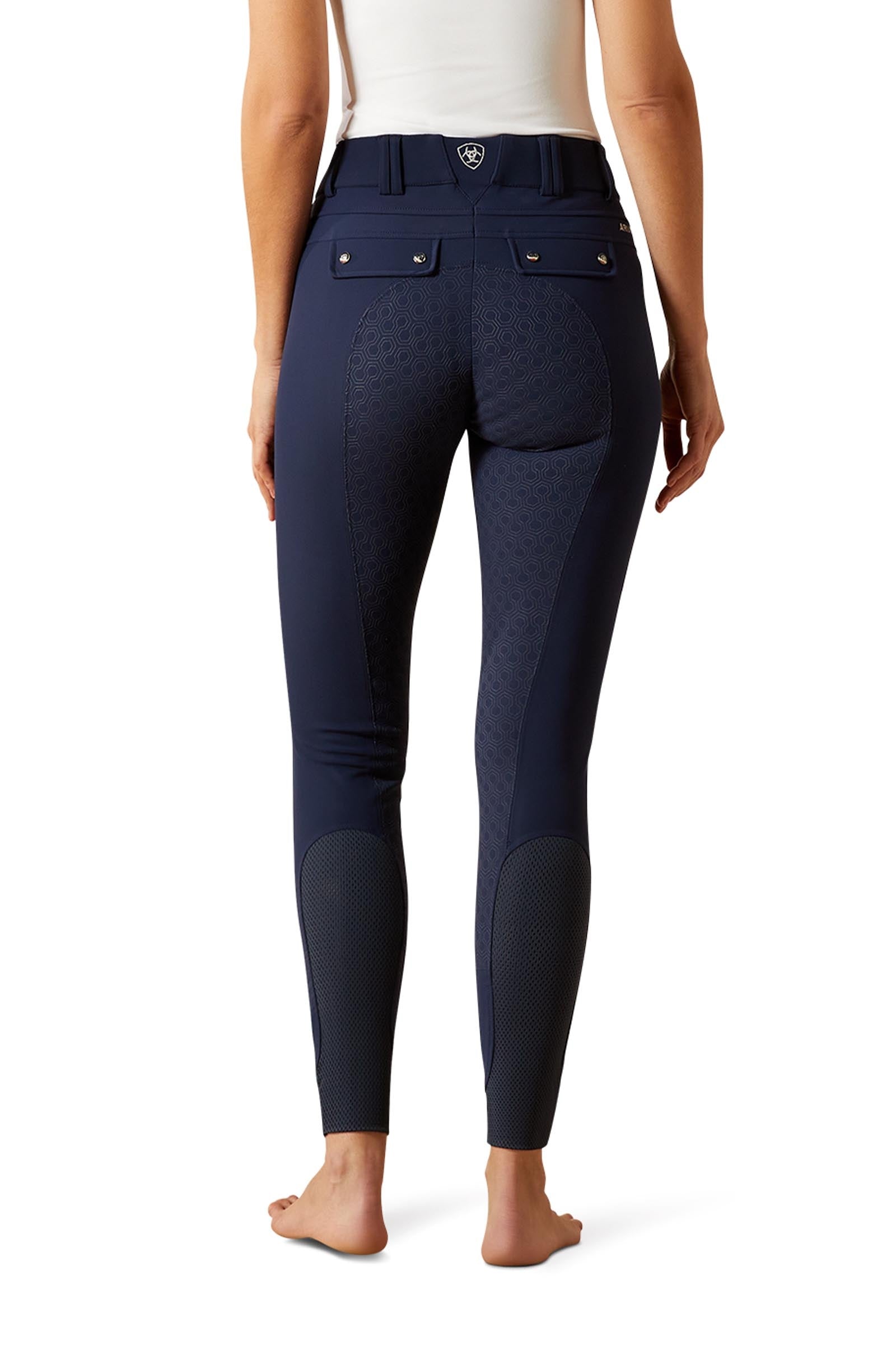 Ariat Tri Factor Women's Full Seat Breeches With Silicone Grip Womens Breeches
