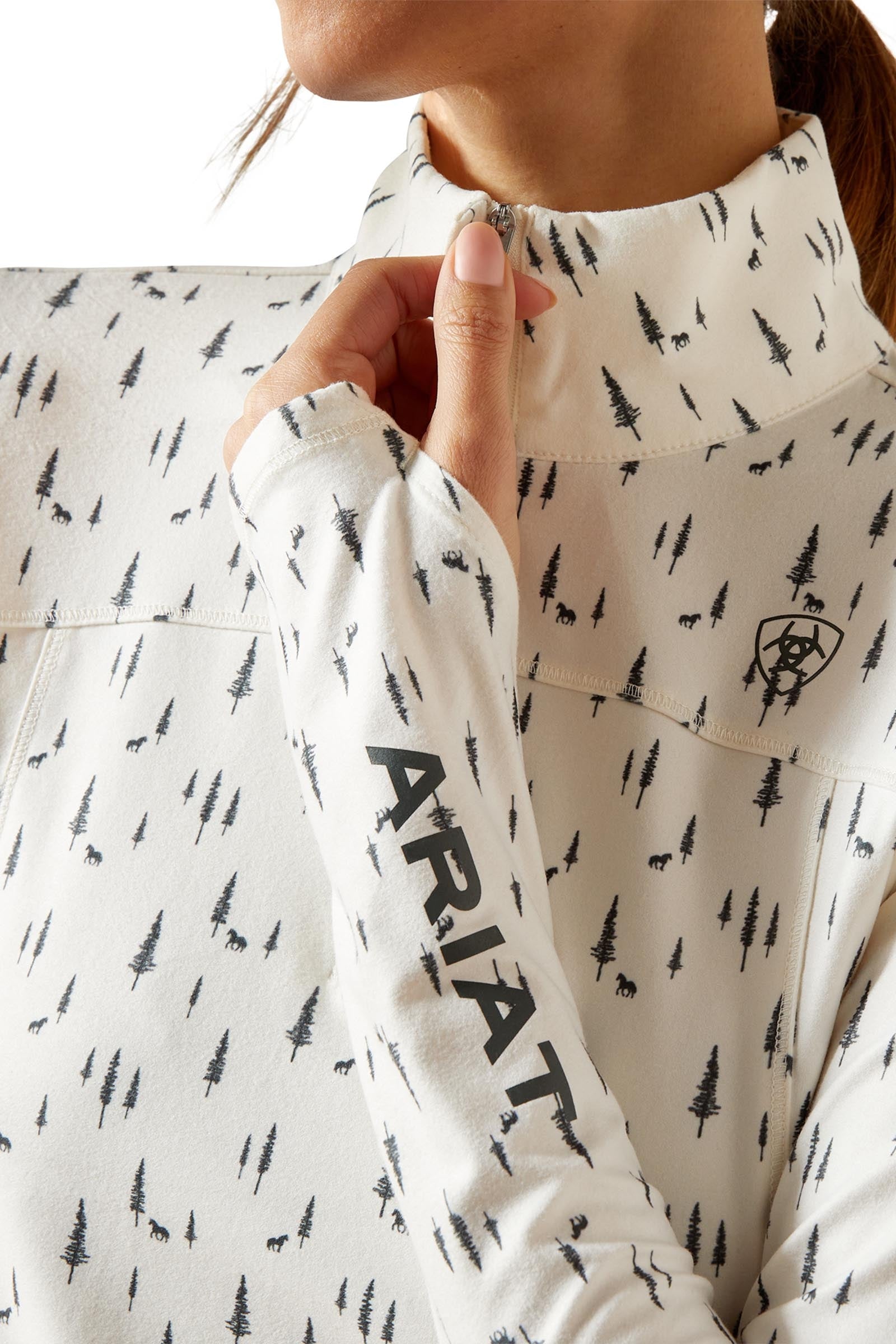 Ariat Lowell 3.0 Women´s 1/4 Zip Baselayer Shirt Women’s Riding Clothing