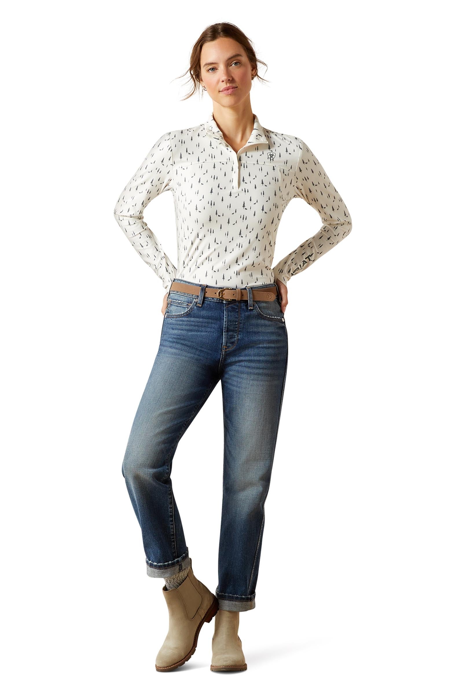 Ariat Lowell 3.0 Women´s 1/4 Zip Baselayer Shirt Women’s Riding Clothing