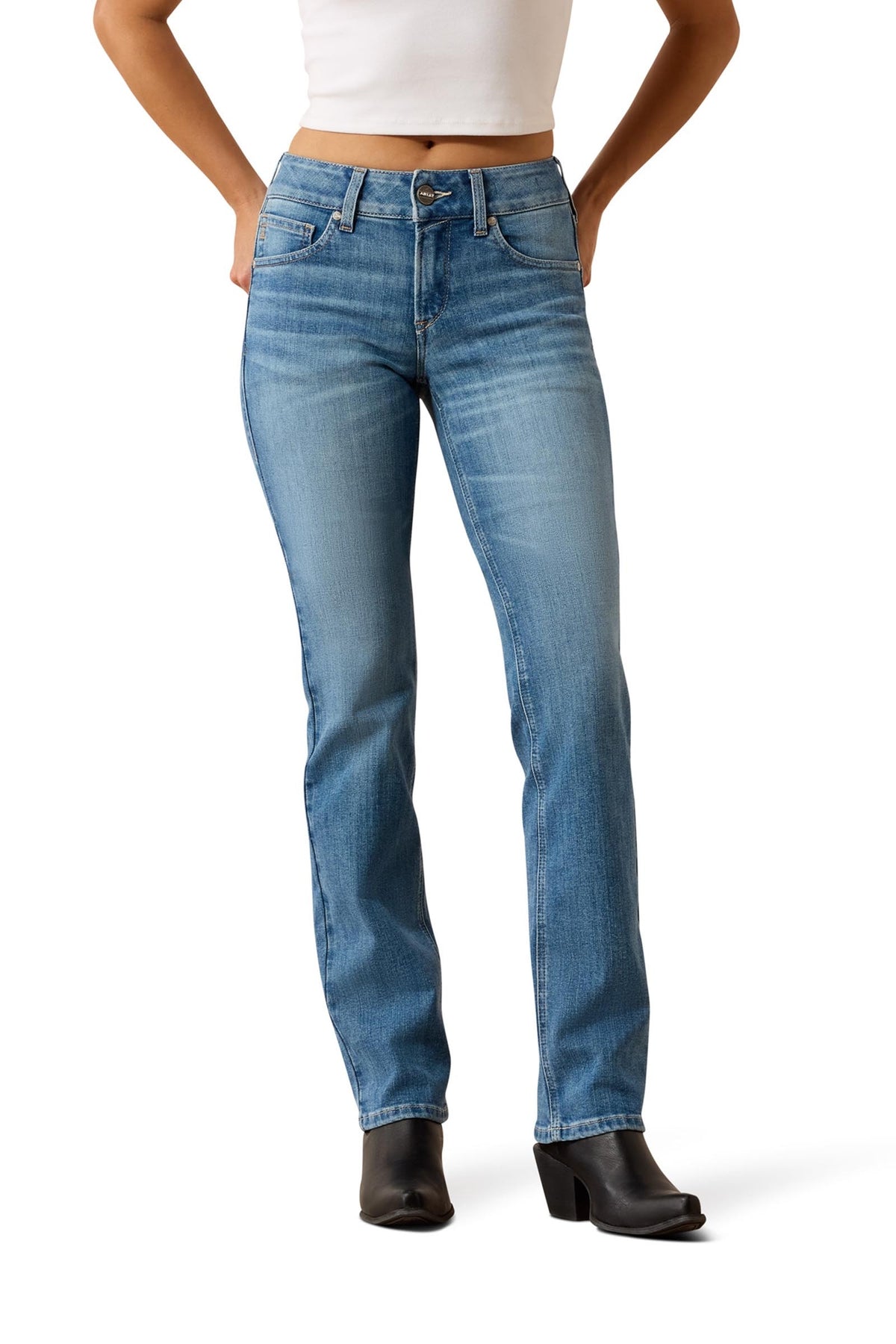 Ariat Naisten Reya Straight Leg -farkut Perfect Rise -mitoituksella Womens Breeches