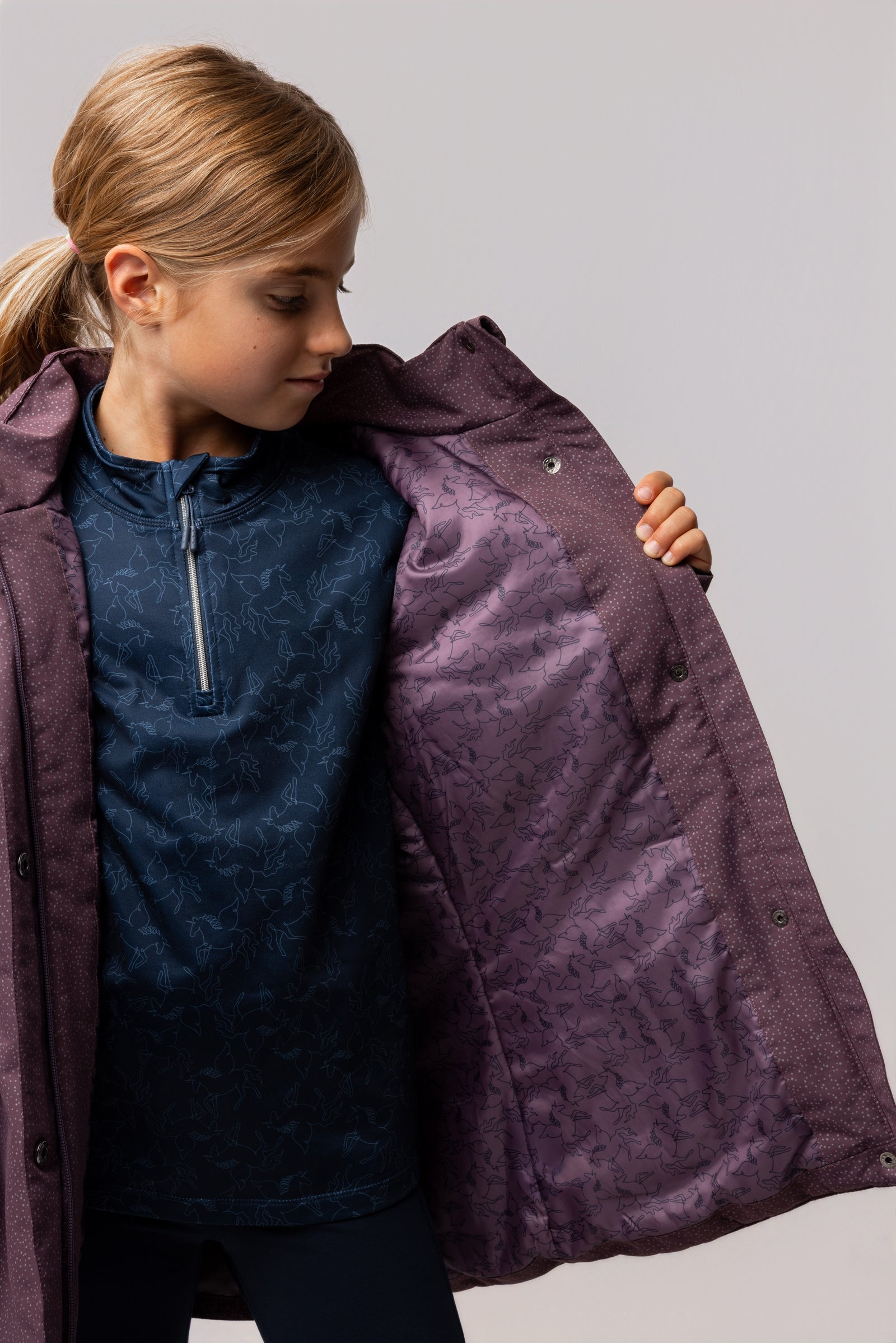 Horze Jessie JR Kids´ Winter Jacket Kids Apparel