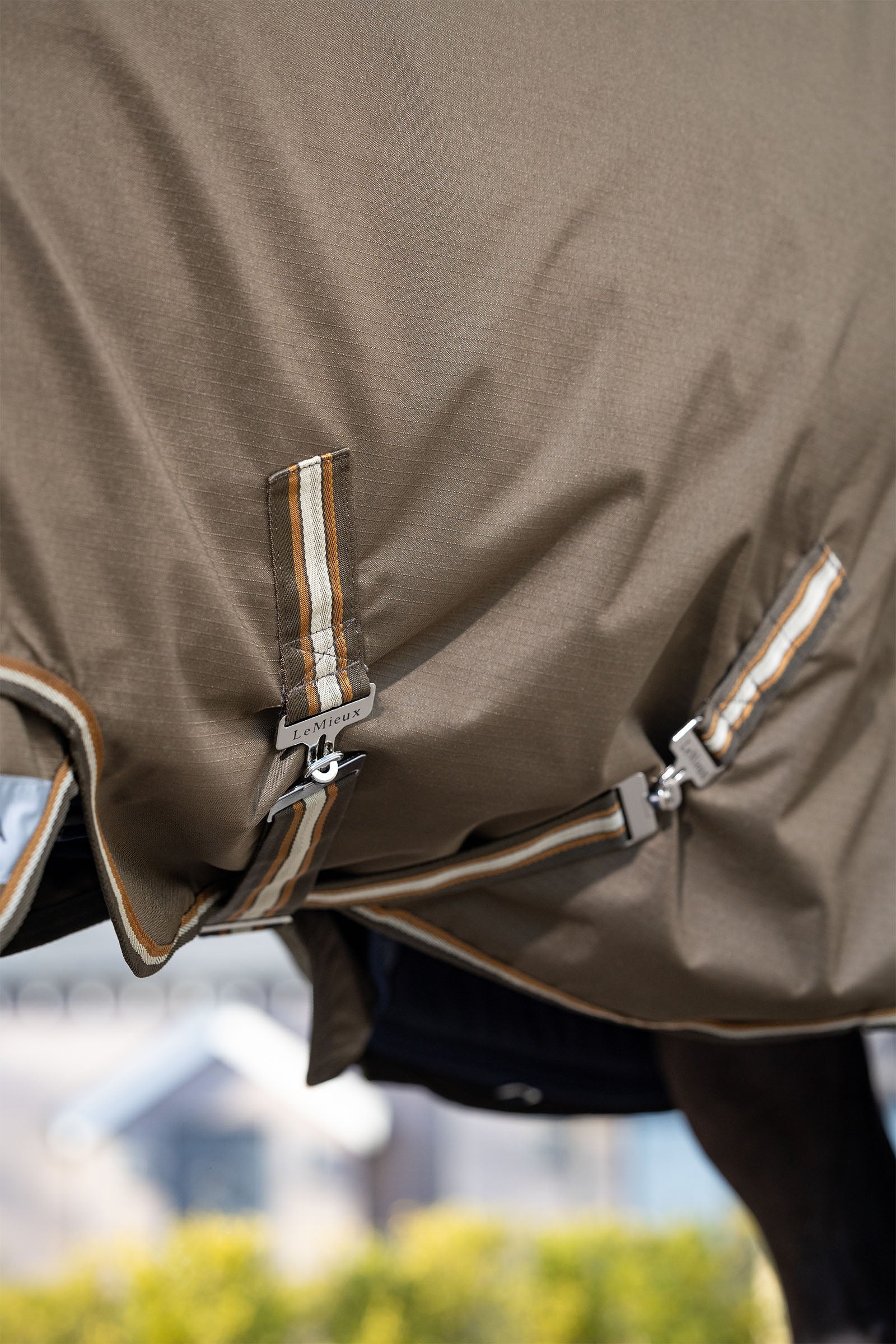LeMieux Arika Ripstop Turnout Rug With Detachable Neck, 50g Horse Rugs