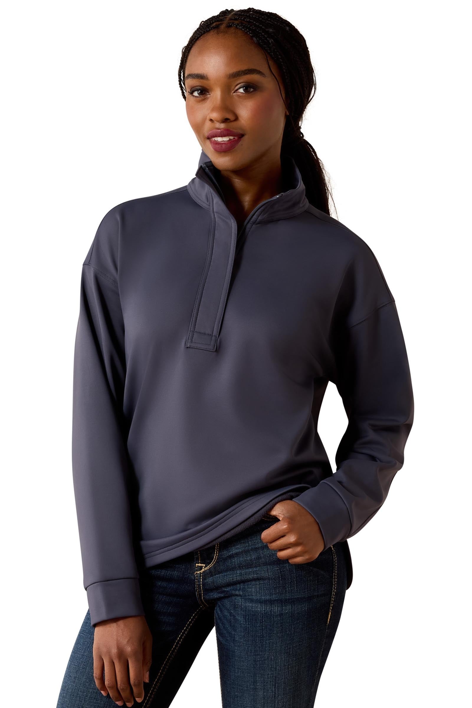 Ariat Women's Breeze Logo 1/2 Zip Sweatshirt Naisten ratsastusvaatteet
