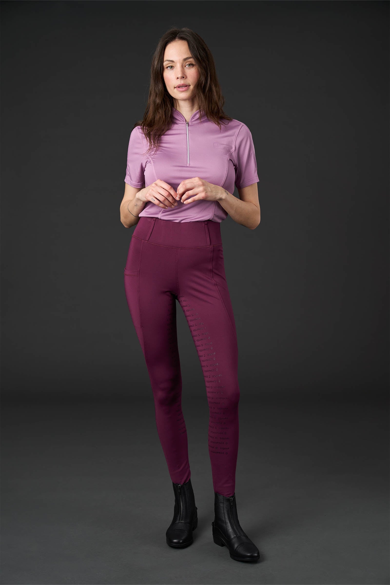 Equipage Kendra Women´s Full Grip Riding Tights Womens Breeches