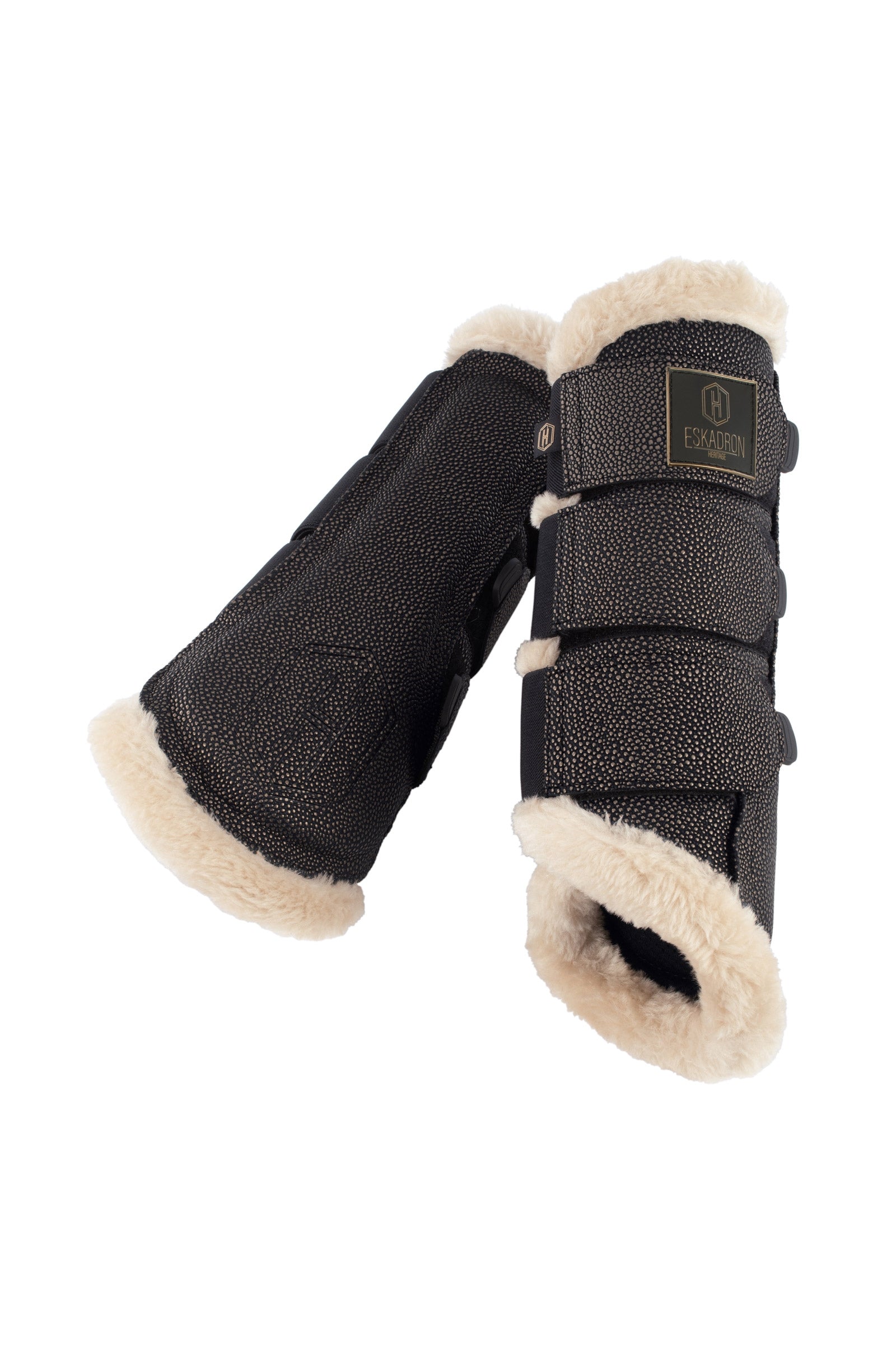Eskadron Heritage AW24 Stingray Fauxfur Bootsit hevoselle Leg Protection & Hoof Protection for Horses