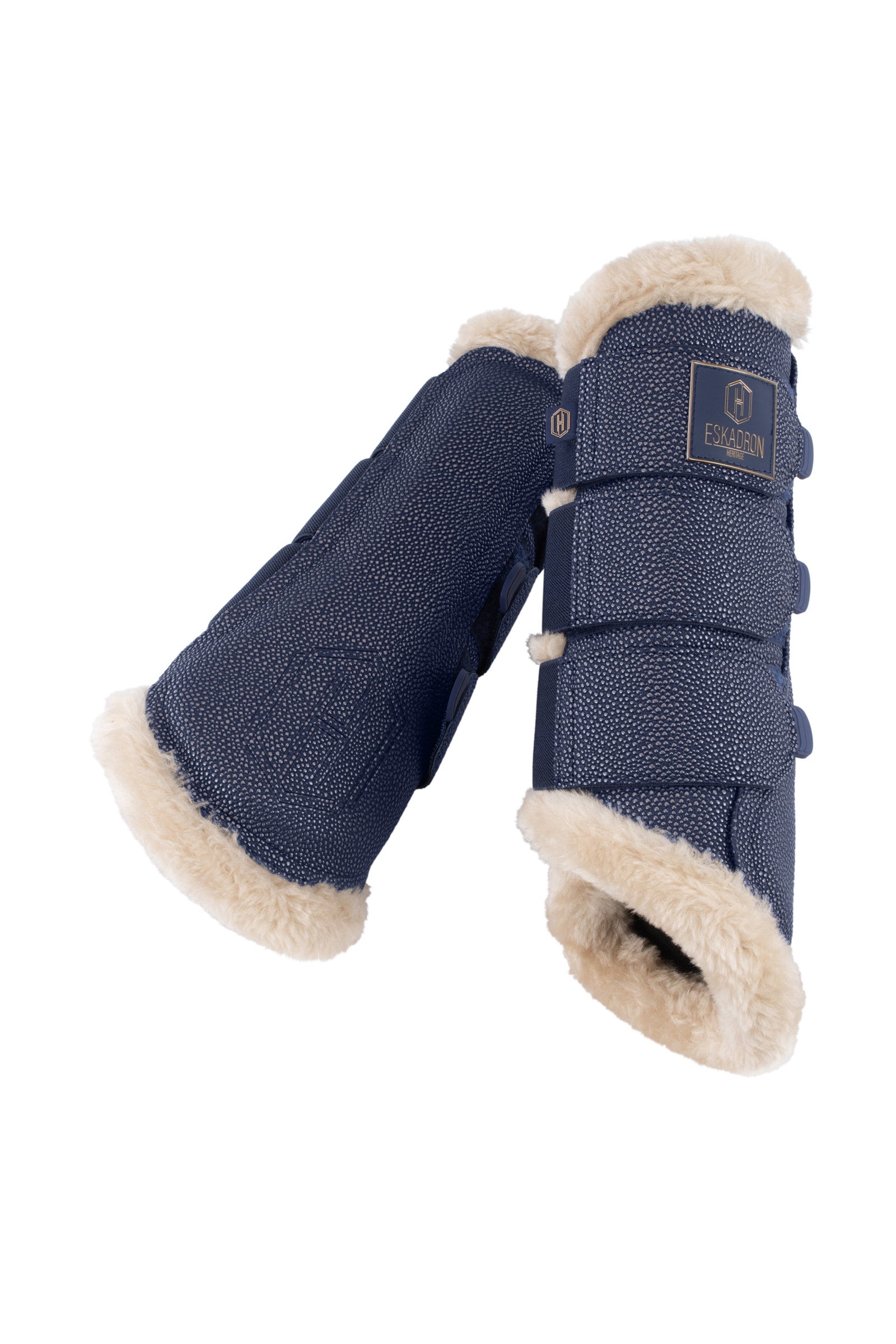 Eskadron Heritage AW24 Stingray Fauxfur Bootsit hevoselle Leg Protection & Hoof Protection for Horses