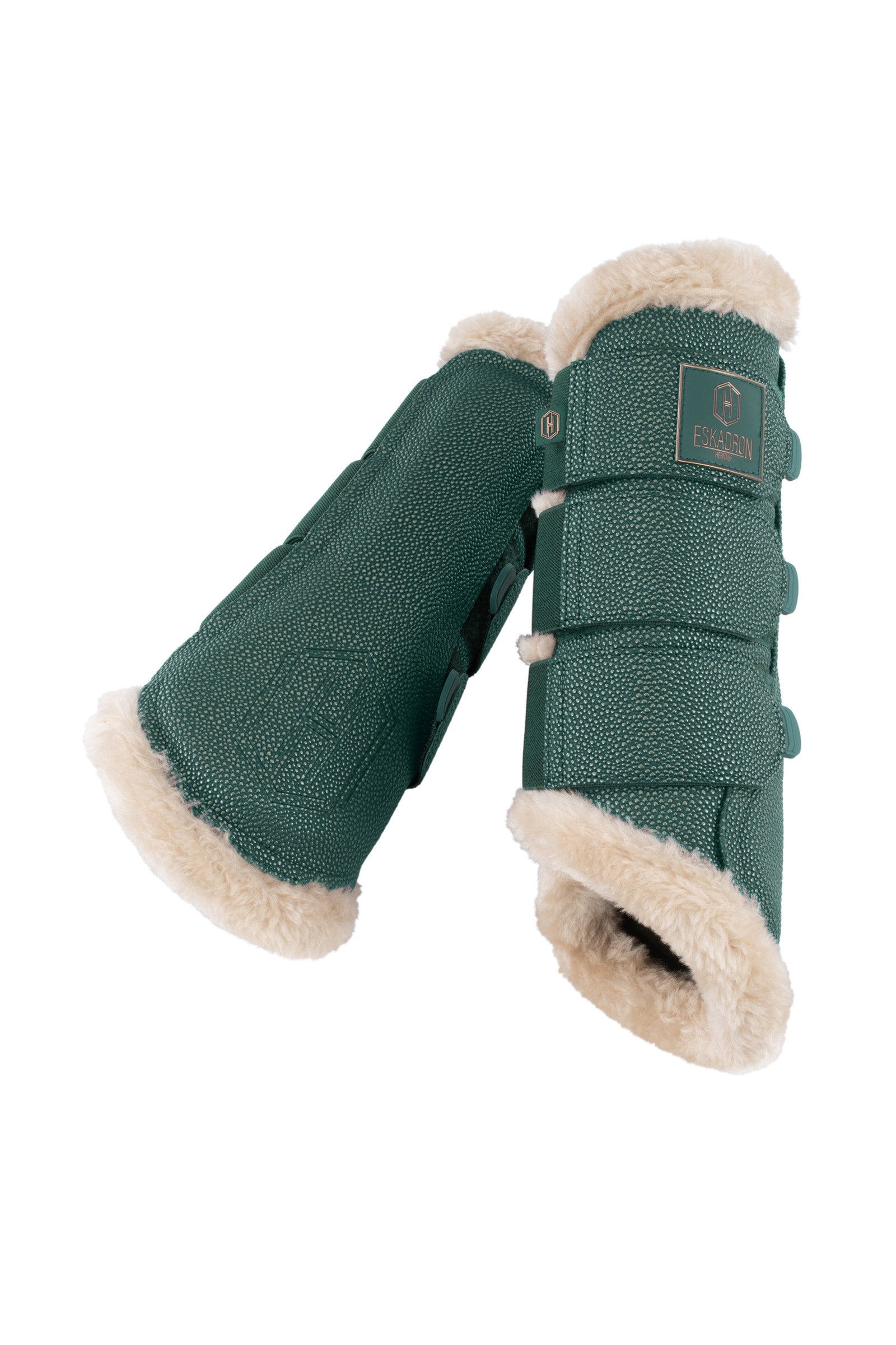 Eskadron Heritage AW24 Stingray Fauxfur Bootsit hevoselle Leg Protection & Hoof Protection for Horses