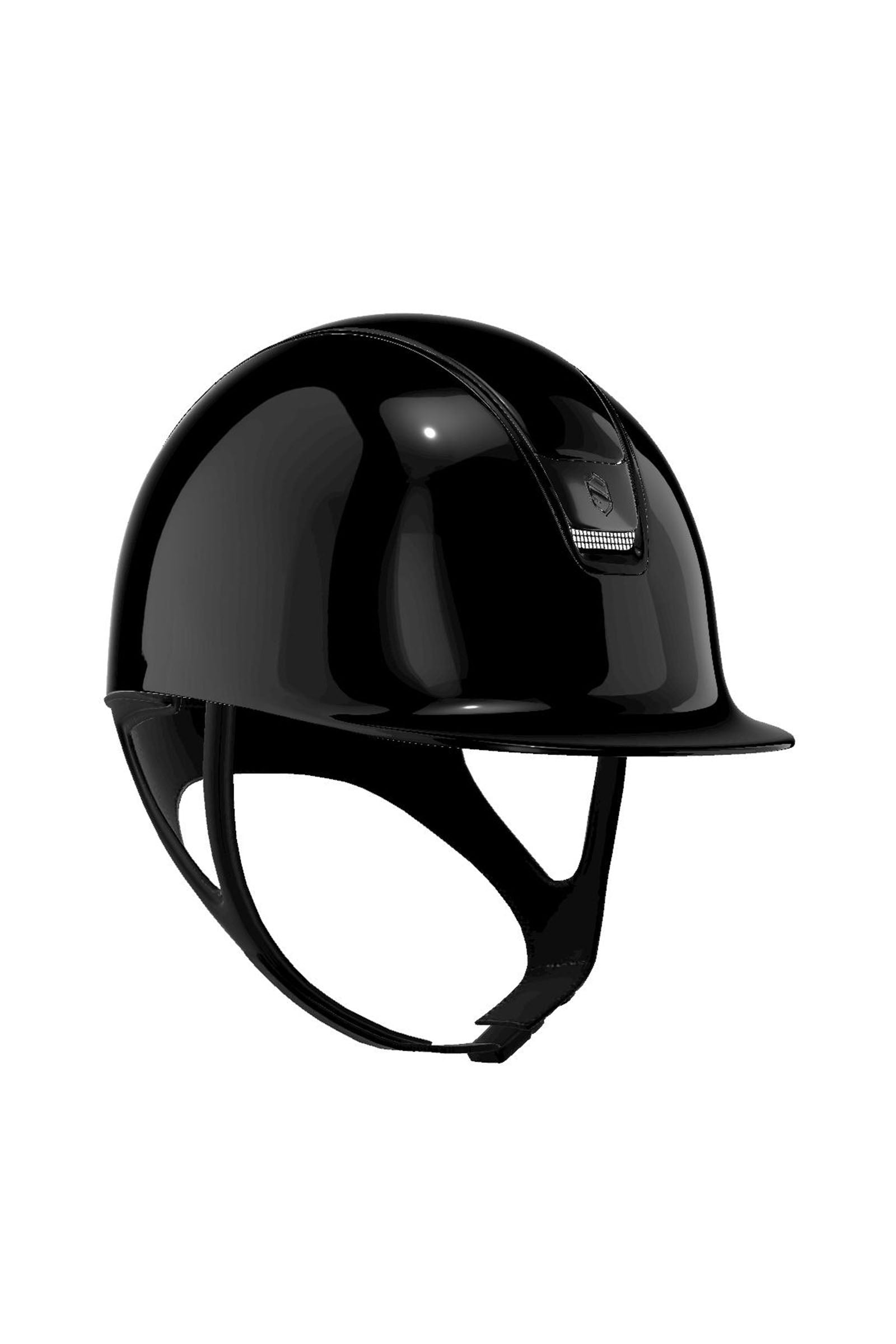 Samshield Regular Kiiltävä Musta Chrome 2.0 Ratsastuskypärät & Turvaliivit