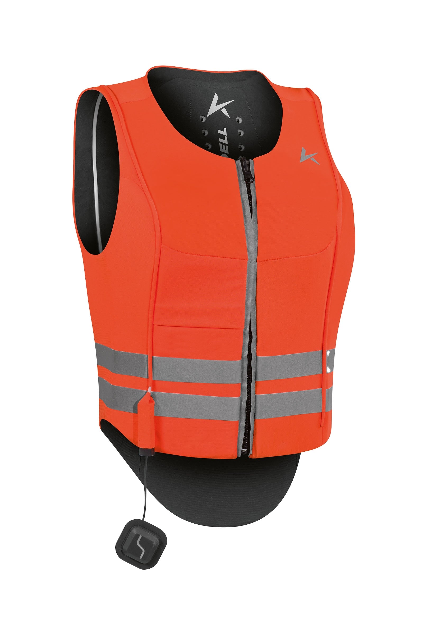 Komperdell Ballistic High Visibility FlexFit Back Protector, reversible Safety Equipment