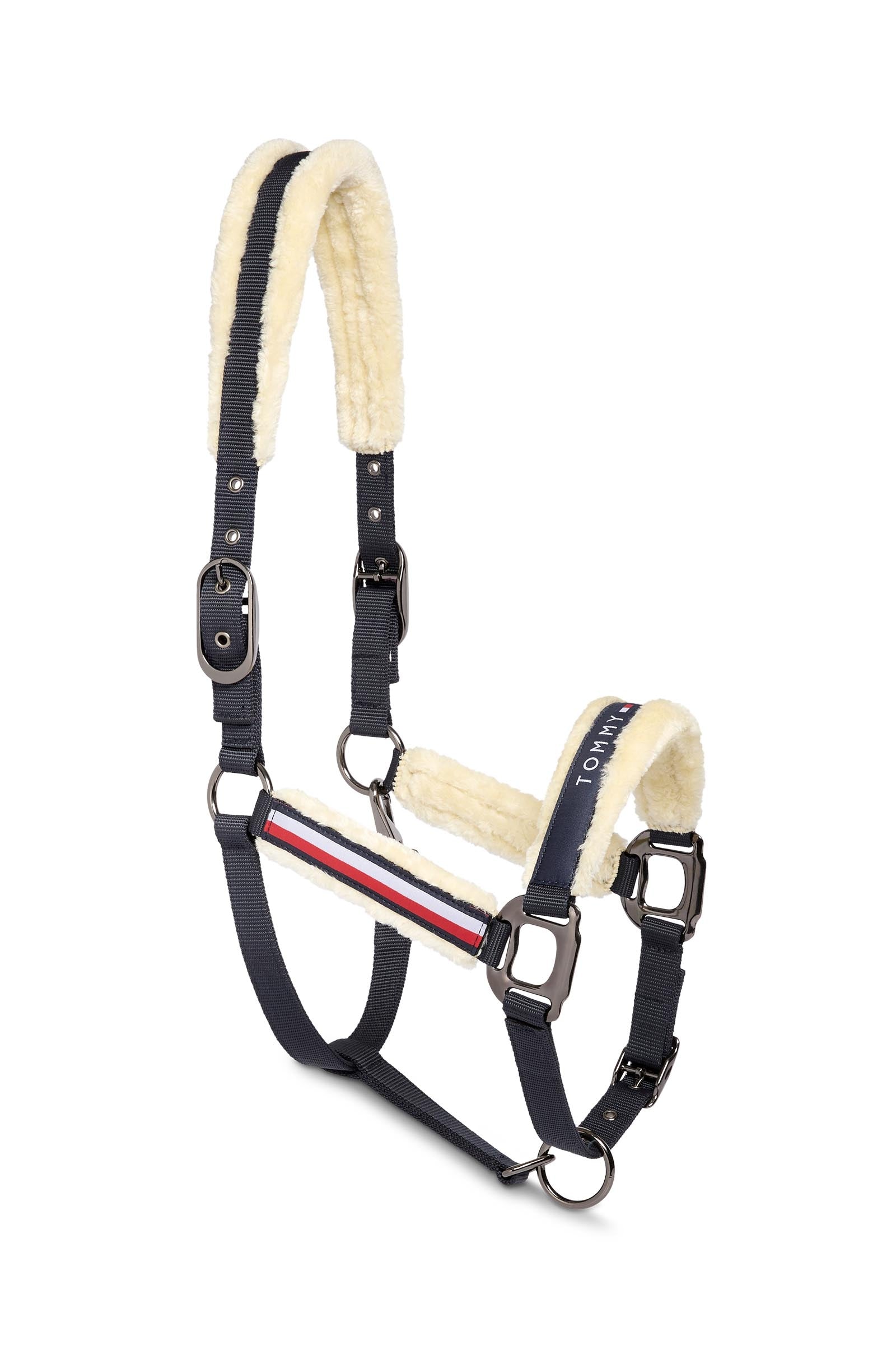Tommy Hilfiger Equestrian Kennedy Faux Fur Halter Halters & Leads