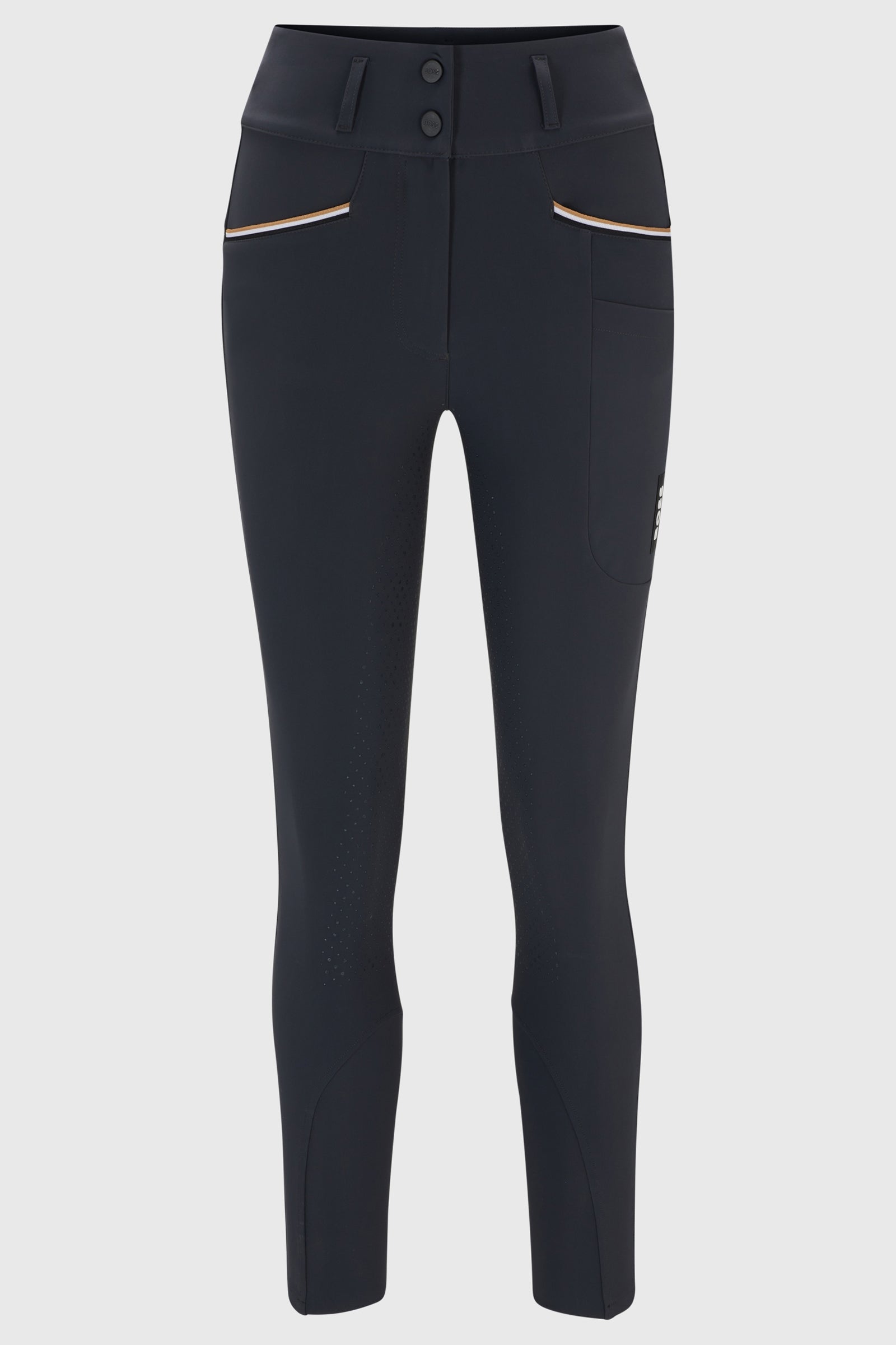 BOSS Equestrian Hailey korkeavyötäröiset ratsastushousut kokopaikoilla Womens Breeches