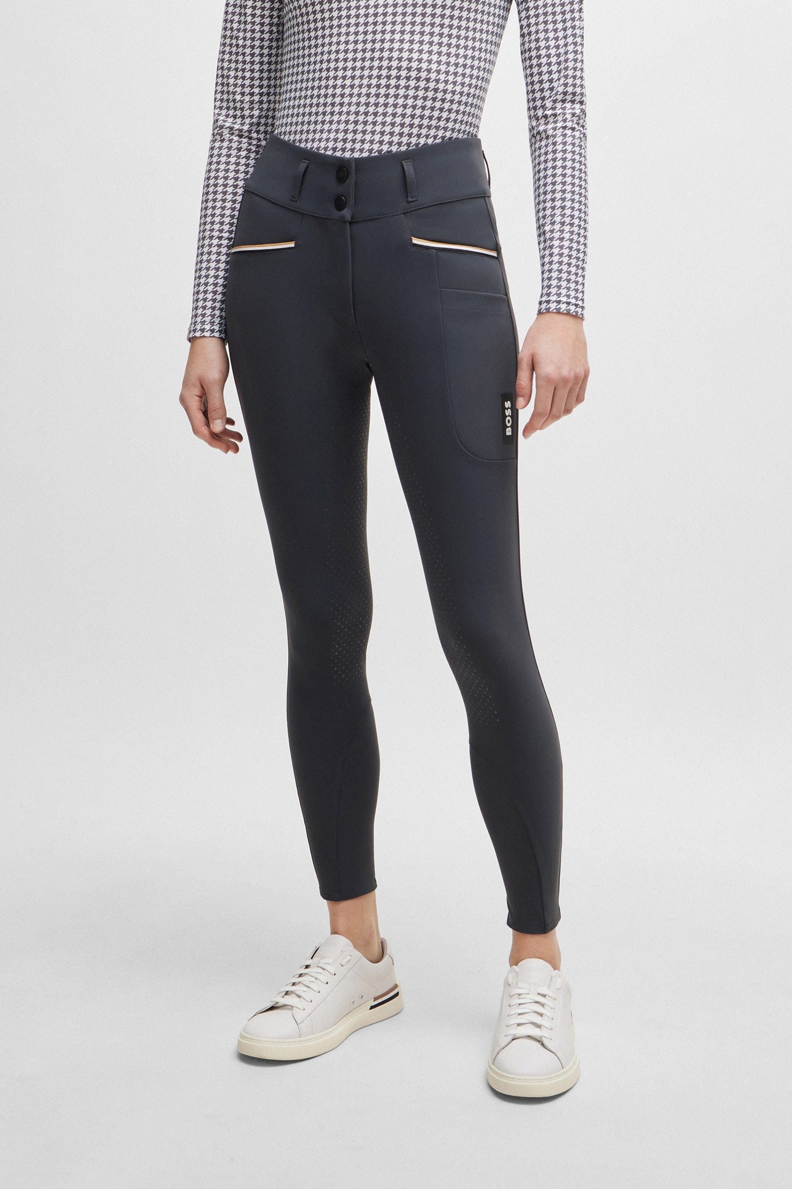Boss Hailey High Waist Full Grip Breeches Womens Breeches