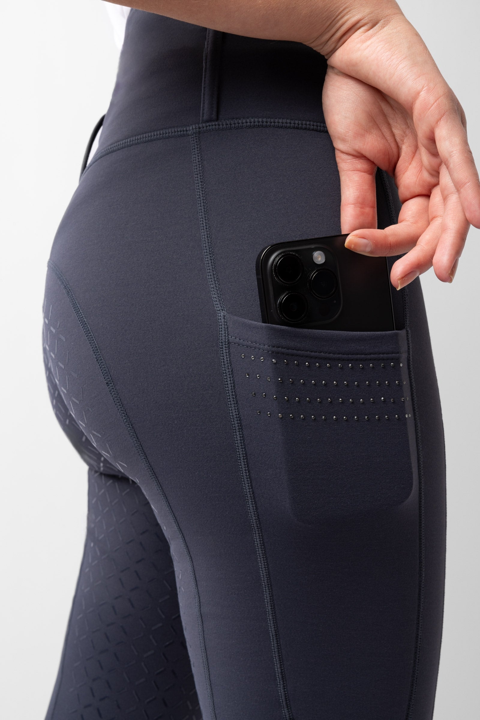 Horze Serena Fullgrip Mid-season Tights Womens Breeches