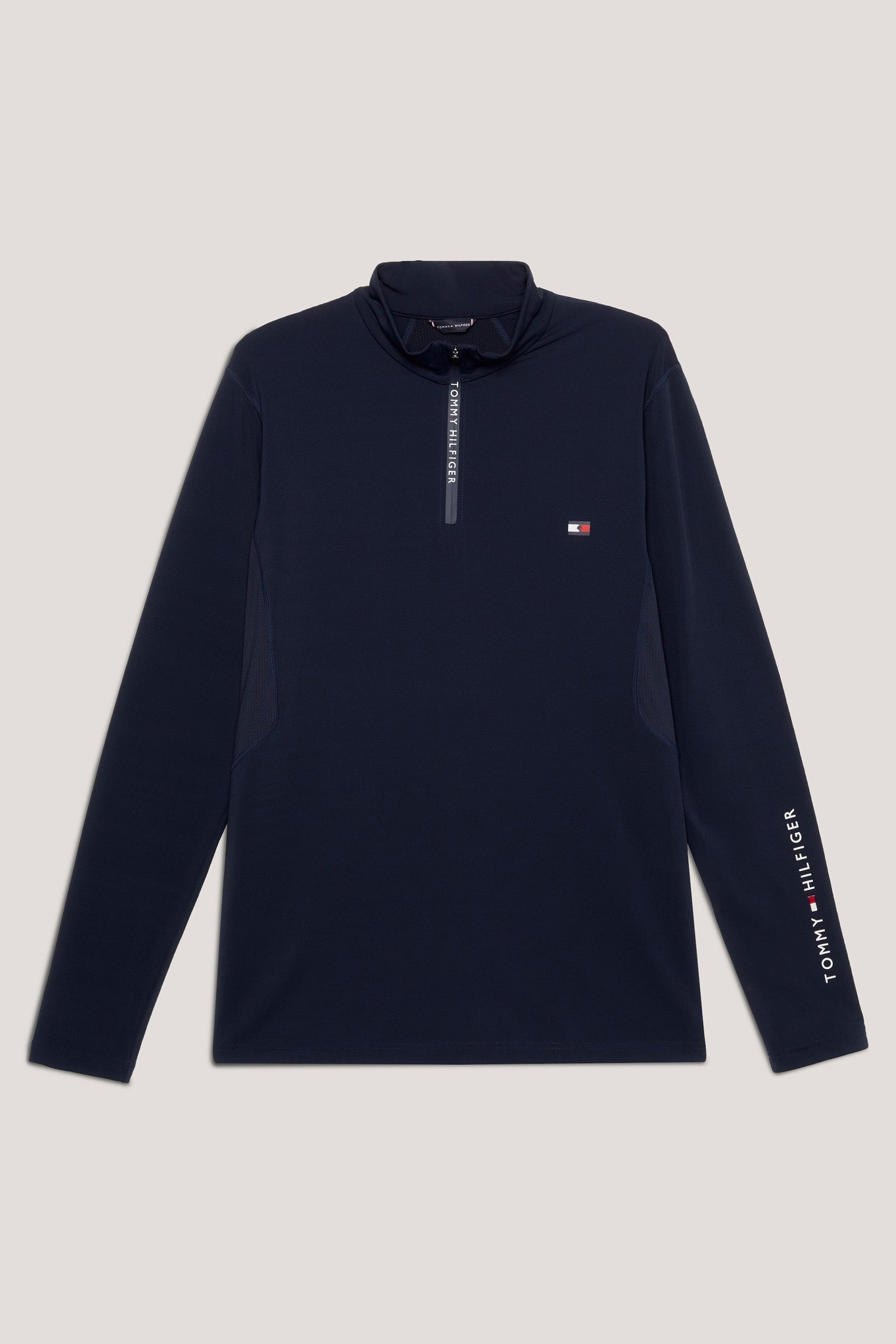 Tommy Hilfiger Equestrian 1/4 vetoketjullinen miesten lämpöpaita Miesten ratsastusvaatteet