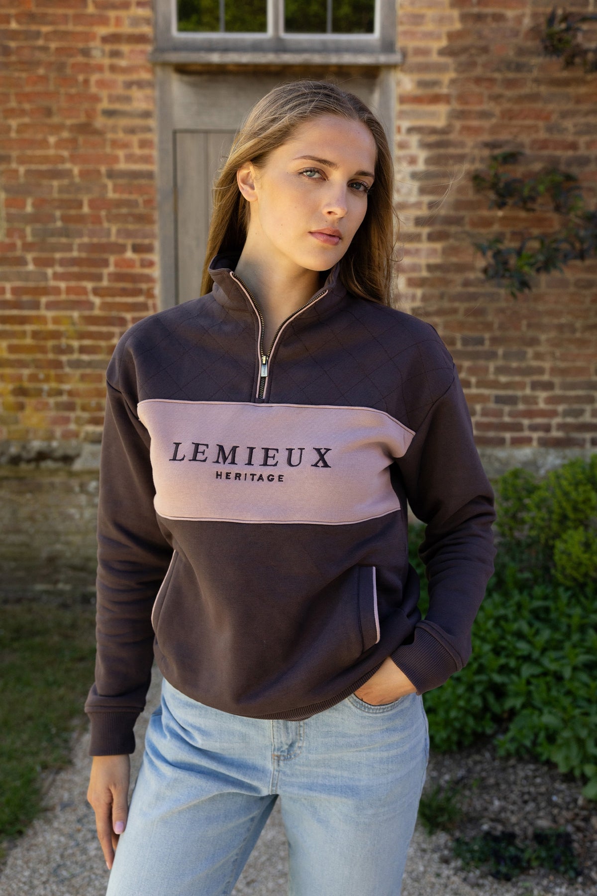 LeMieux Heritage Women´s Quarter Zip Sweatshirt Women’s Riding Clothing