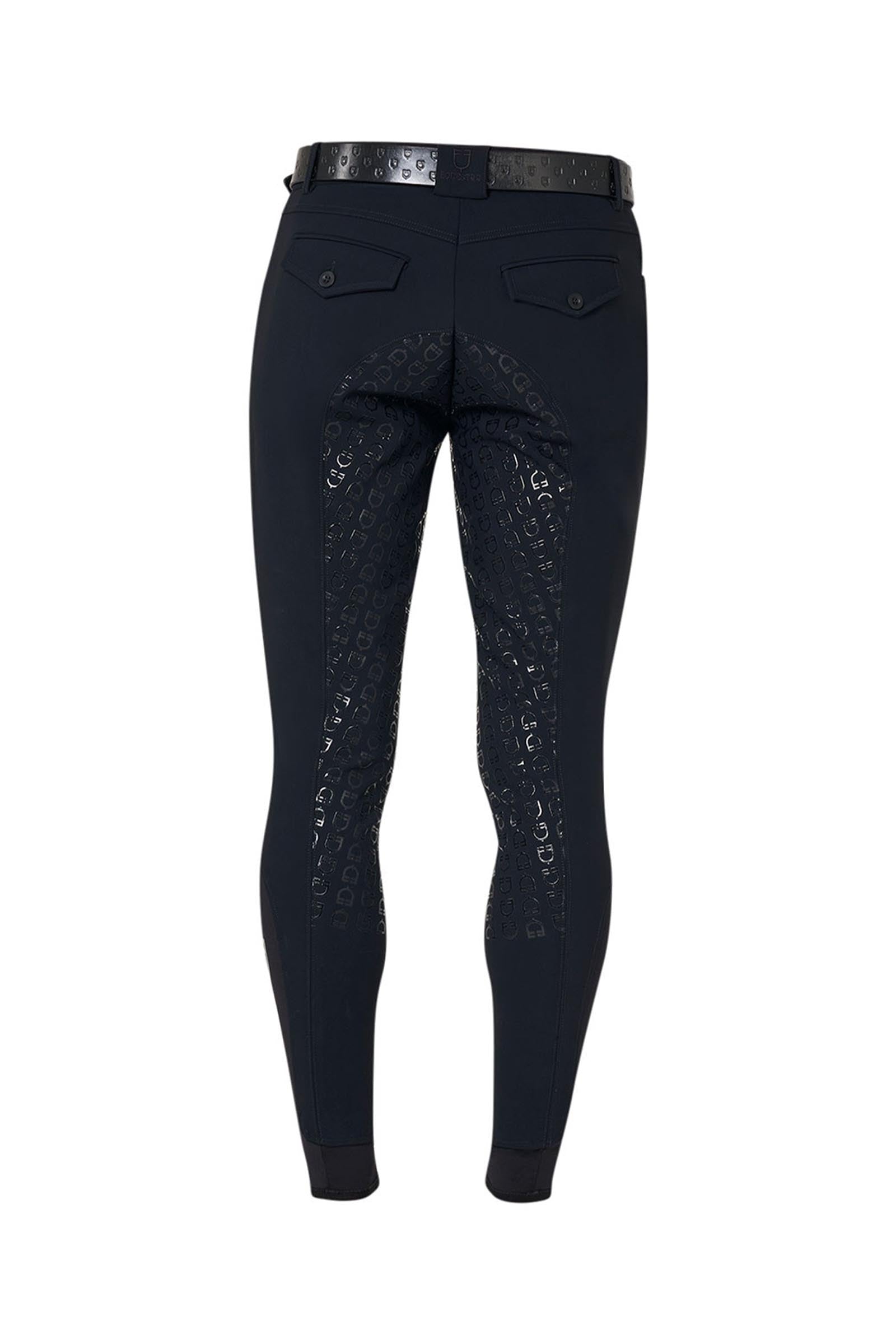 Equestro Men's Slim Fit Full Grip Breeches Mens Riding Clothing