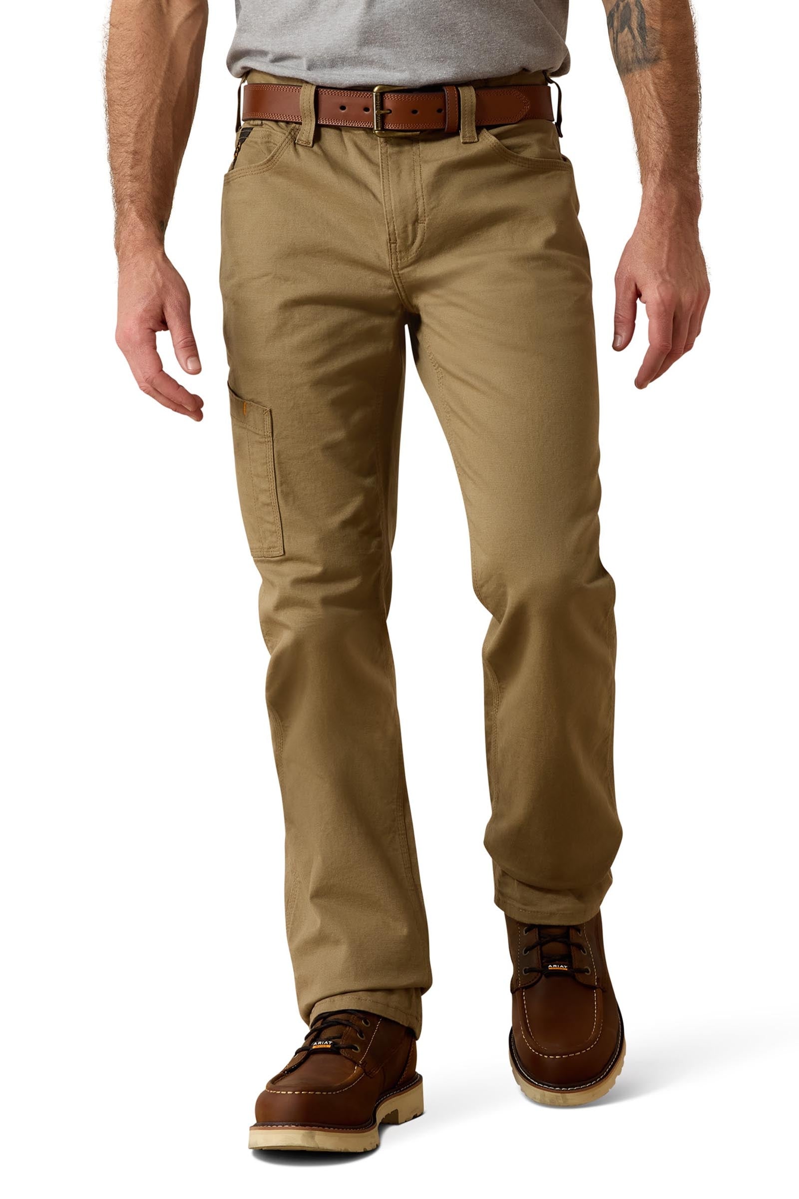 Ariat Rebar M7 Slim DuraStretch Made Tough Straight Miesten suorat housut Miesten ratsastusvaatteet