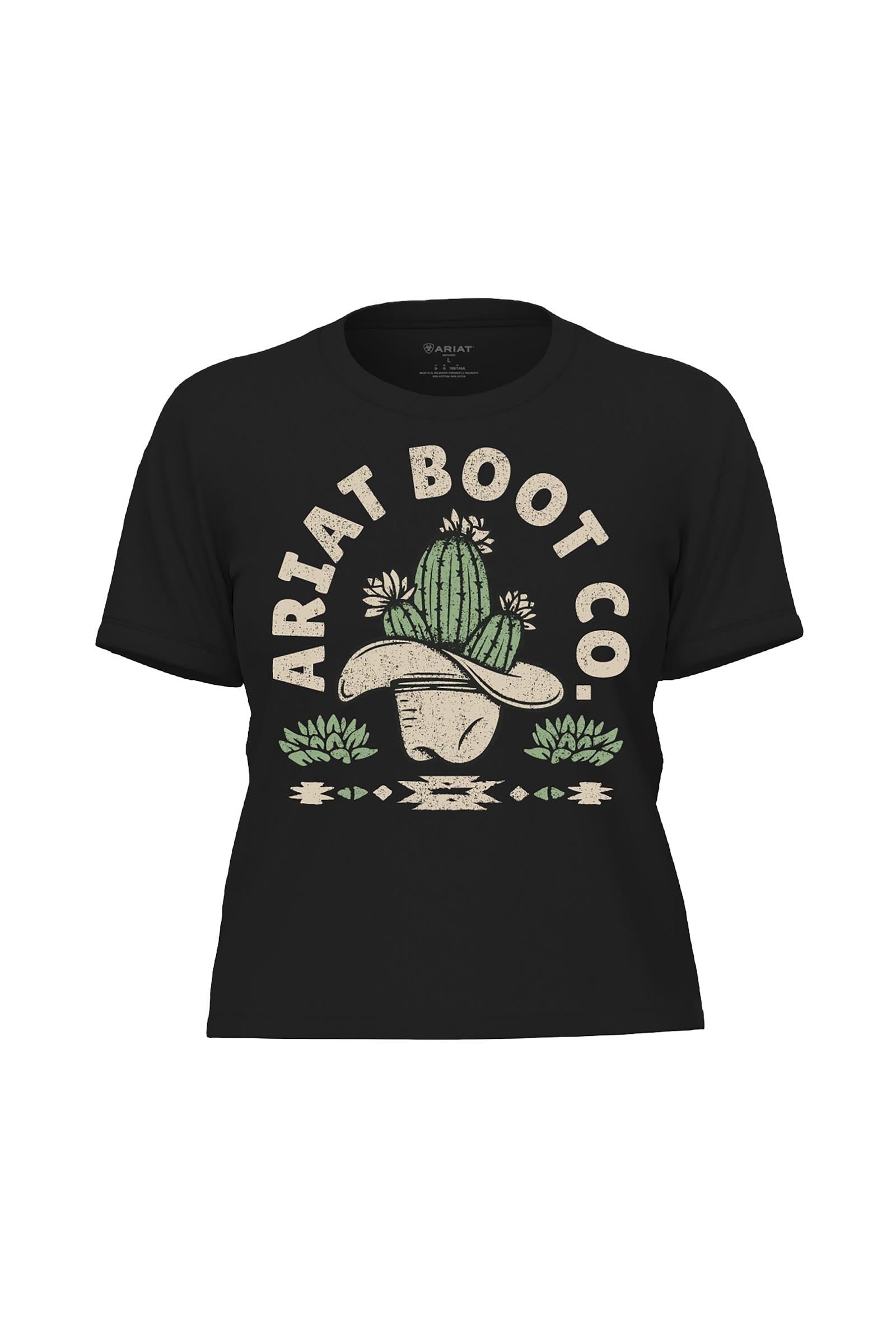 Ariat Women's Ariat Cacti Cowboy Hat T-Shirt Naisten ratsastusvaatteet