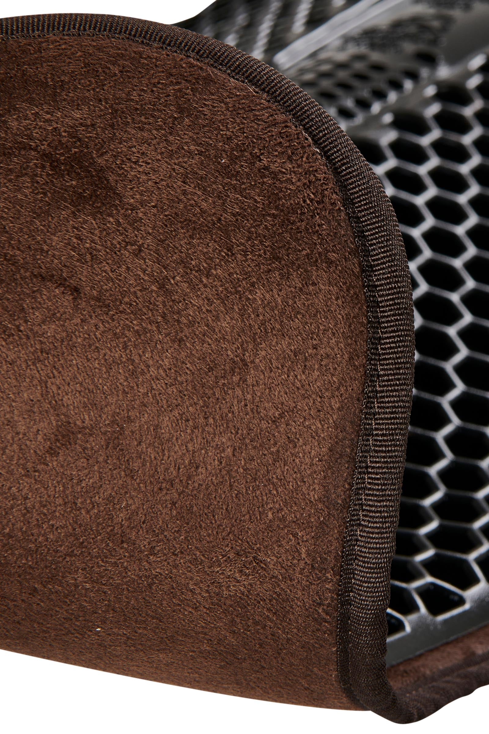 Acavallo Gel Pad Non-Slip Hexagonal Microfleece Flat Saddle Pads