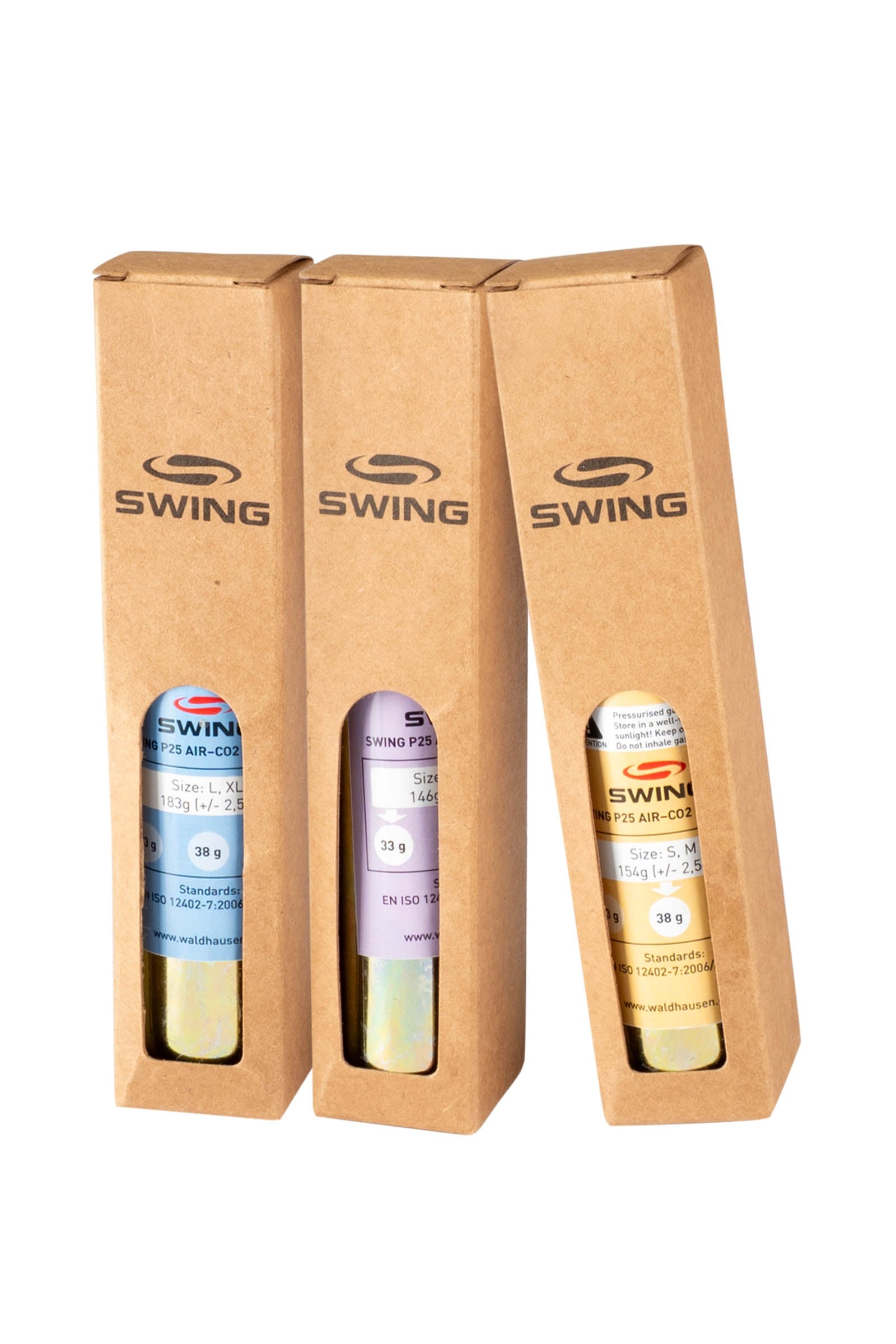 SWING Cartridge CO2 for SWING P25 AIR, L, XL, 45g Safety Equipment