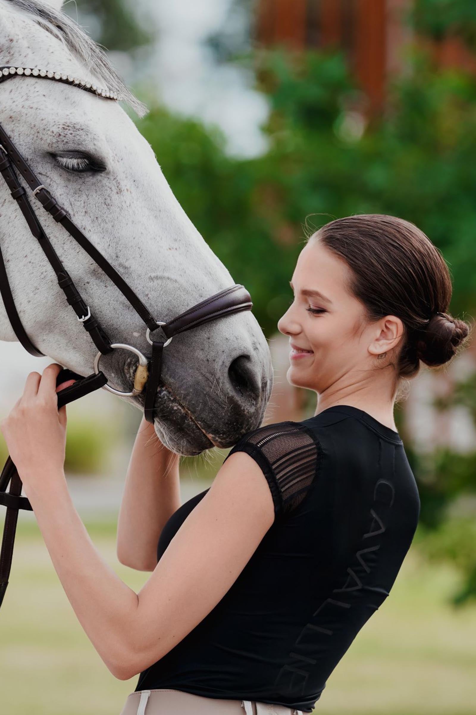 Cavalliera Riding Top Casual Contessa, Women's Short Sleeve Women’s Riding Clothing