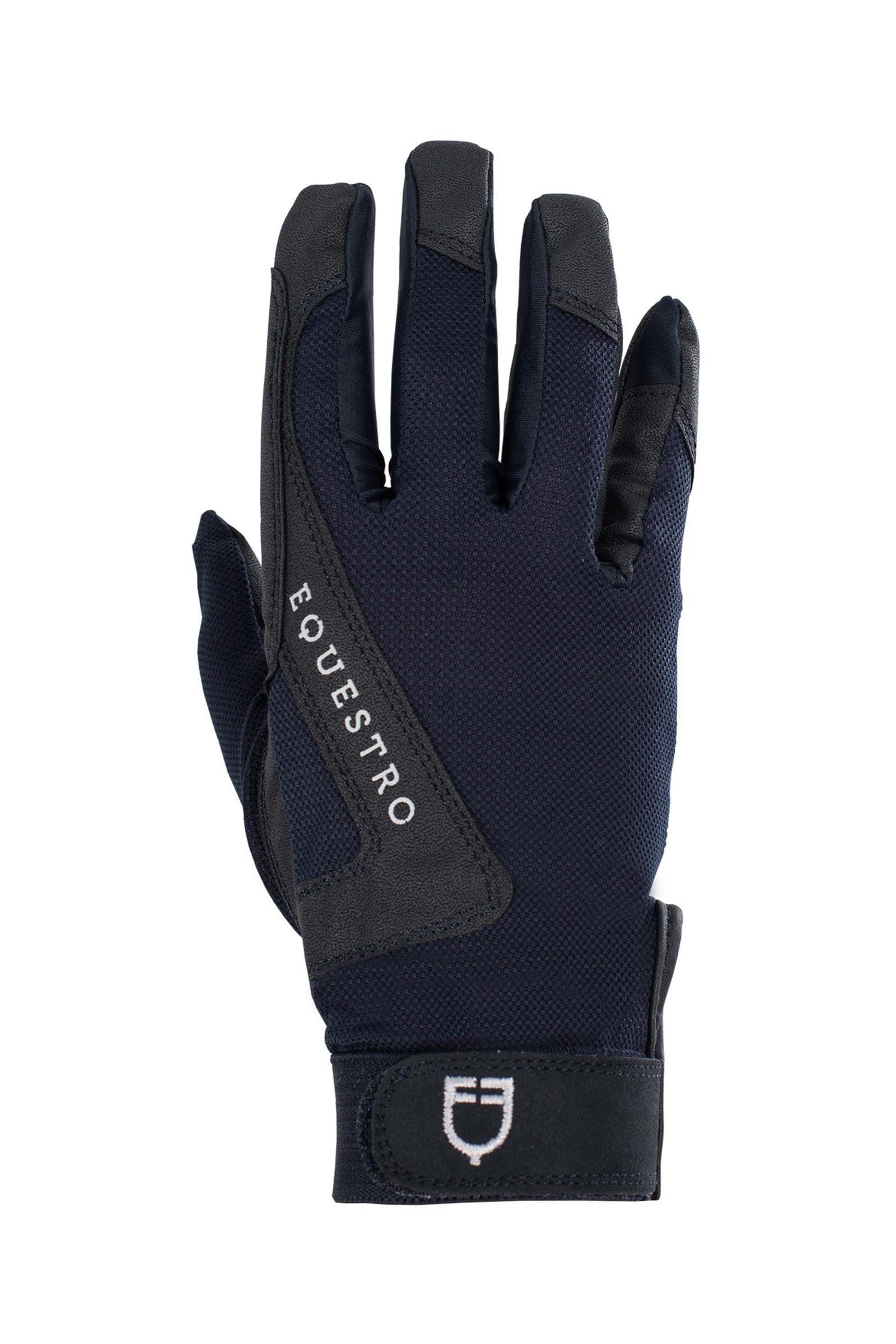 Equestro Gloves in Technical Fabric Riding Gloves