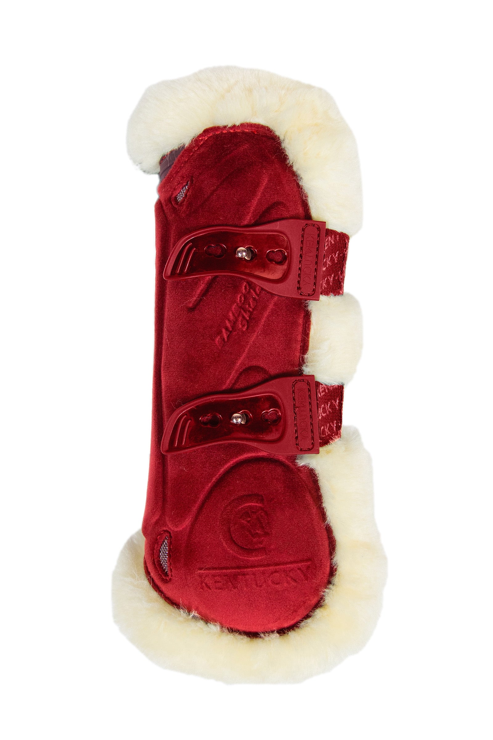 Kentucky Horsewear Vegaaniset lampaannahkaiset bambusta valmistetut elastiset samettijänteen saappaat Leg Protection & Hoof Protection for Horses