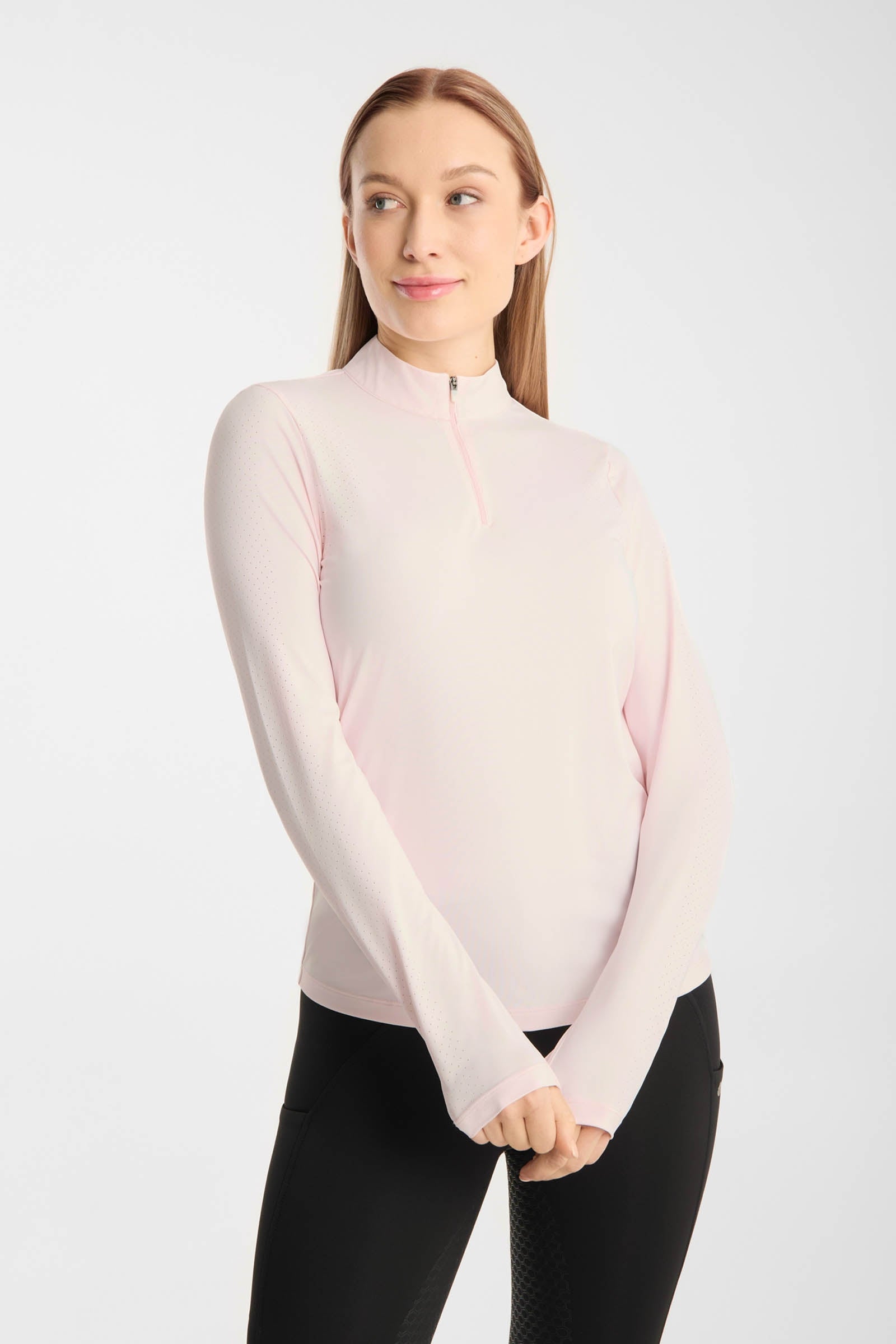 Horze Emmie naisten viilentävä tekninen paita pitkillä hihoilla Naisten ratsastusvaatteet