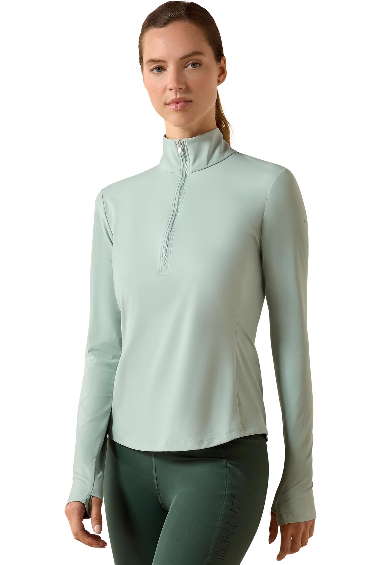 Ariat Women's SolVeil 1/2 Zip Baselayer Naisten ratsastusvaatteet