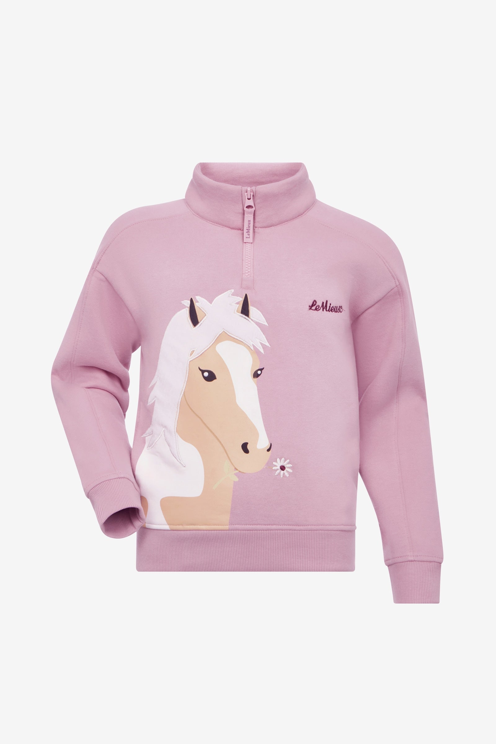 LeMieux Mini Quinn lasten quarter zip collegepaita Lasten ratsastusvaatteet