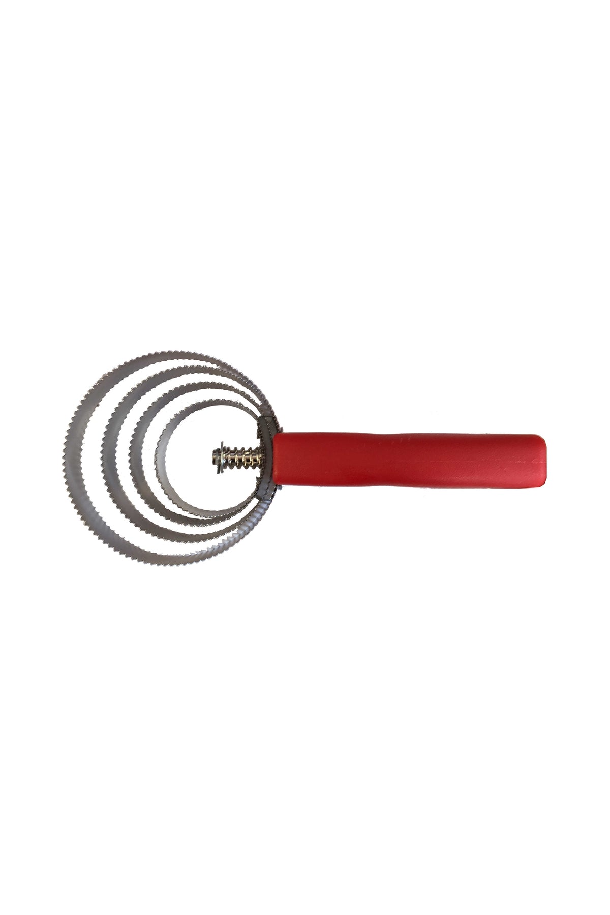 HIPPOTONIC Metal Curry Comb (4 rengasta) Harjat ja suat