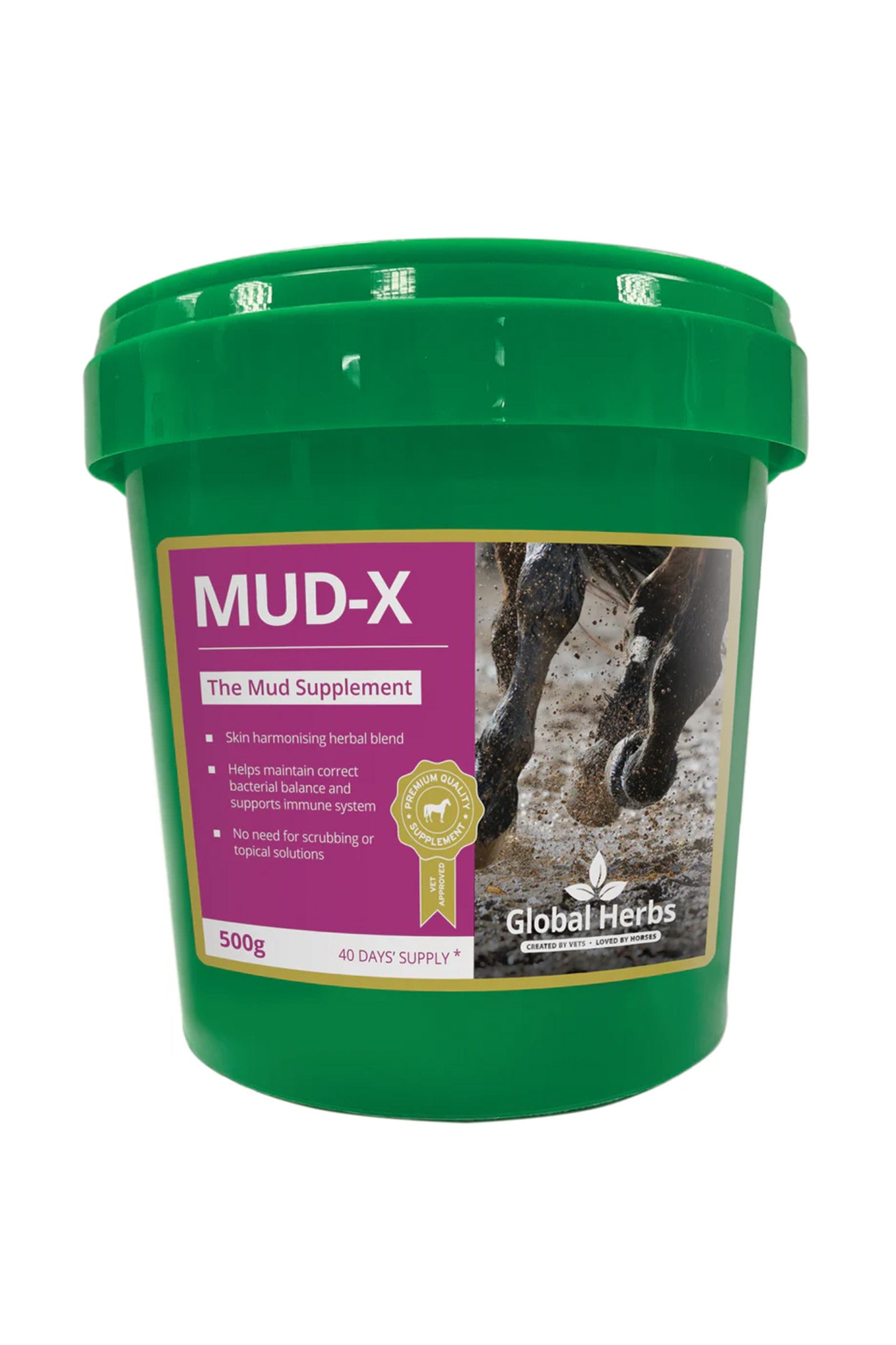 Global Herbs Mud-X, 500 g Horse Feed & Nutrition