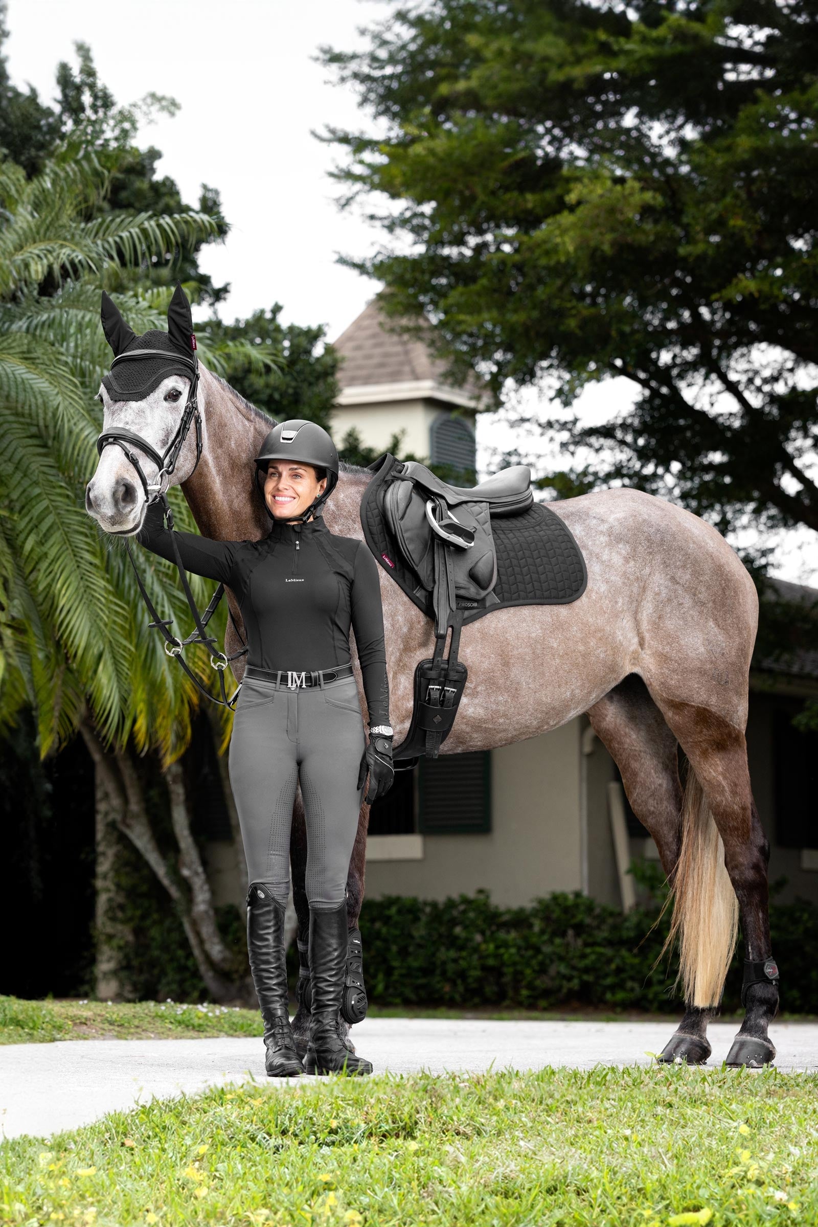 LeMieux Prosorb Plain 2 Pocket Close Contact Pad Saddle Pads