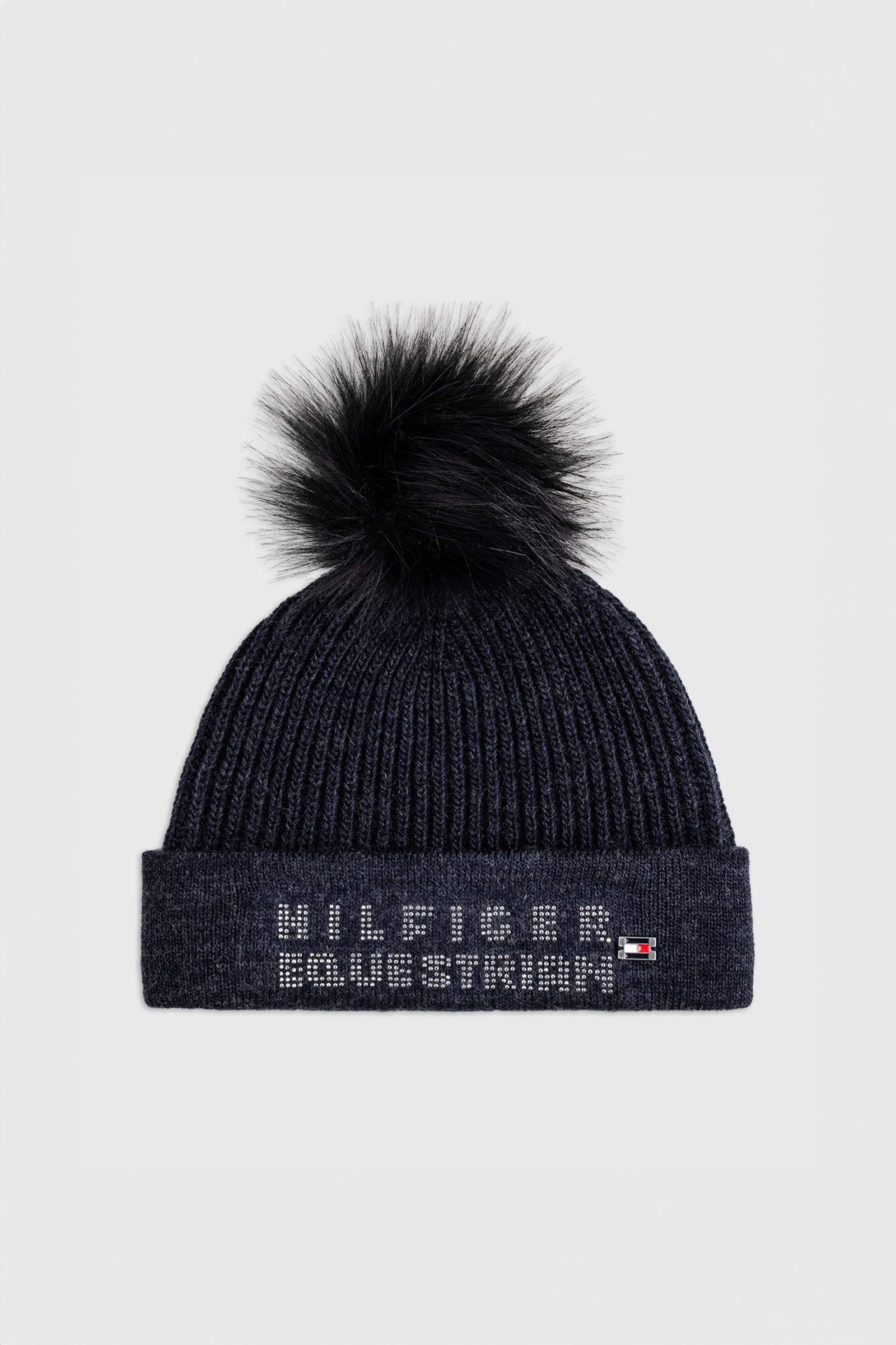 Tommy Hilfiger Equestrian Ottawa naisten pipo tupsulla Asusteet
