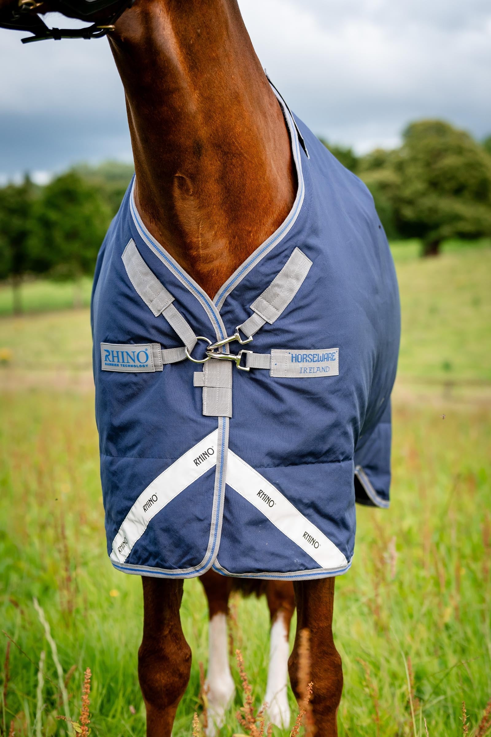 Horseware Rhino Plus Turnout Rug with Detachable Neck, 0g Horse Rugs
