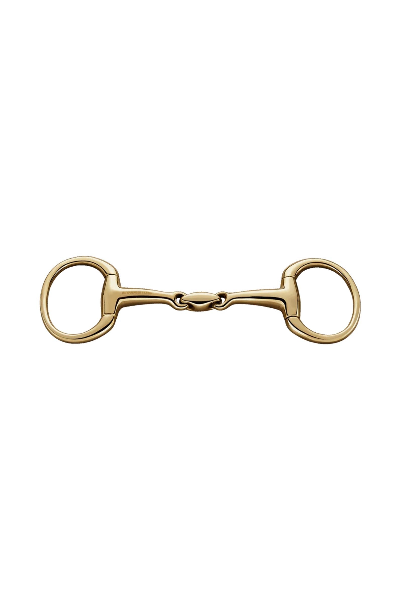 Sprenger Eggbutt Bit, Double Jt. 16mm, Copper Plus Horse Bits