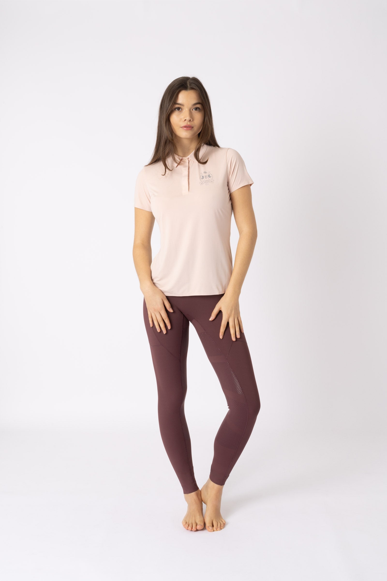 B Vertigo Daphne Women's Seamless Poloshirt Women’s Riding Clothing