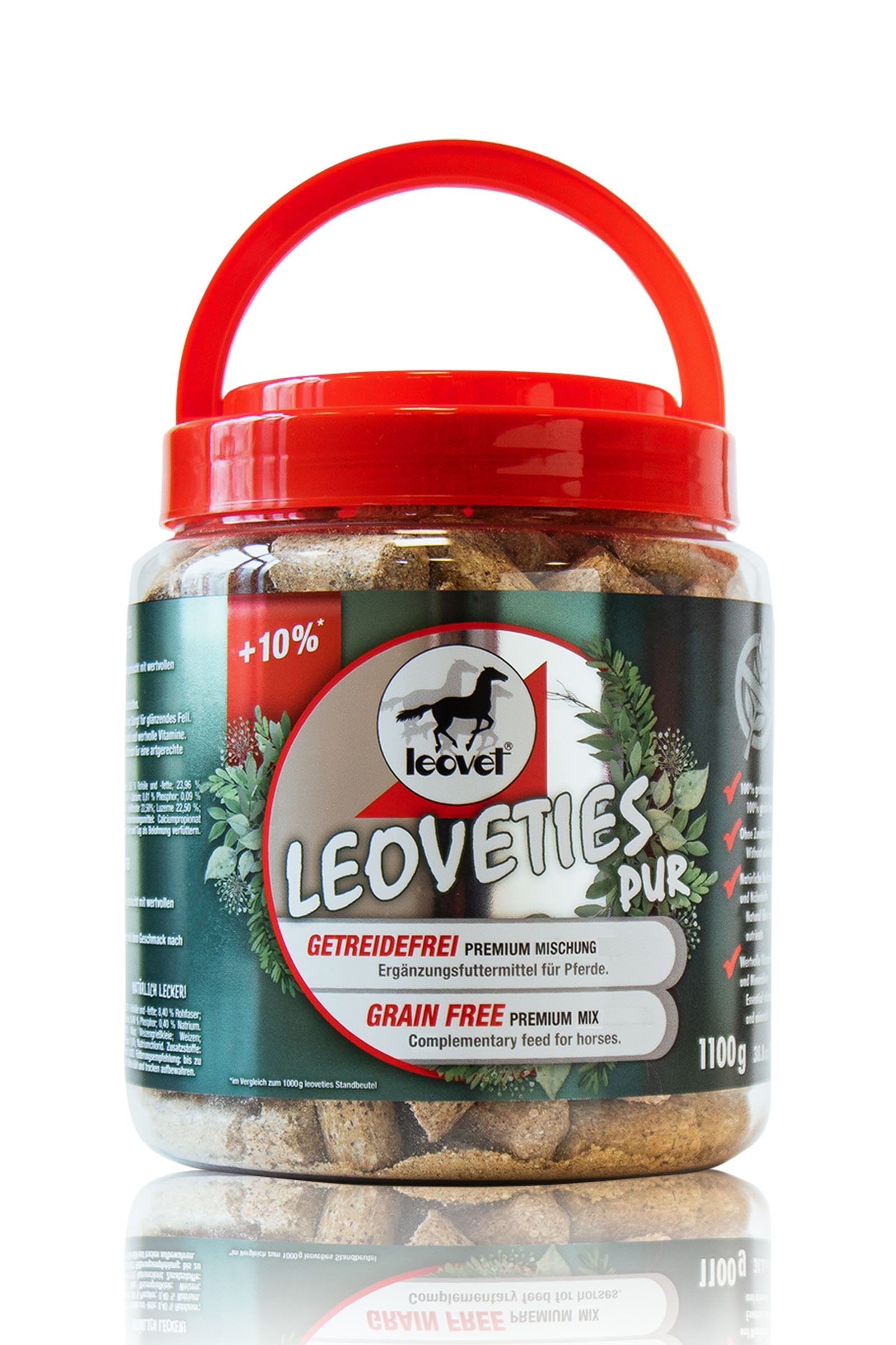Leovet Leoveties viljaton Premium Mix, 1100g Horse Feed & Nutrition